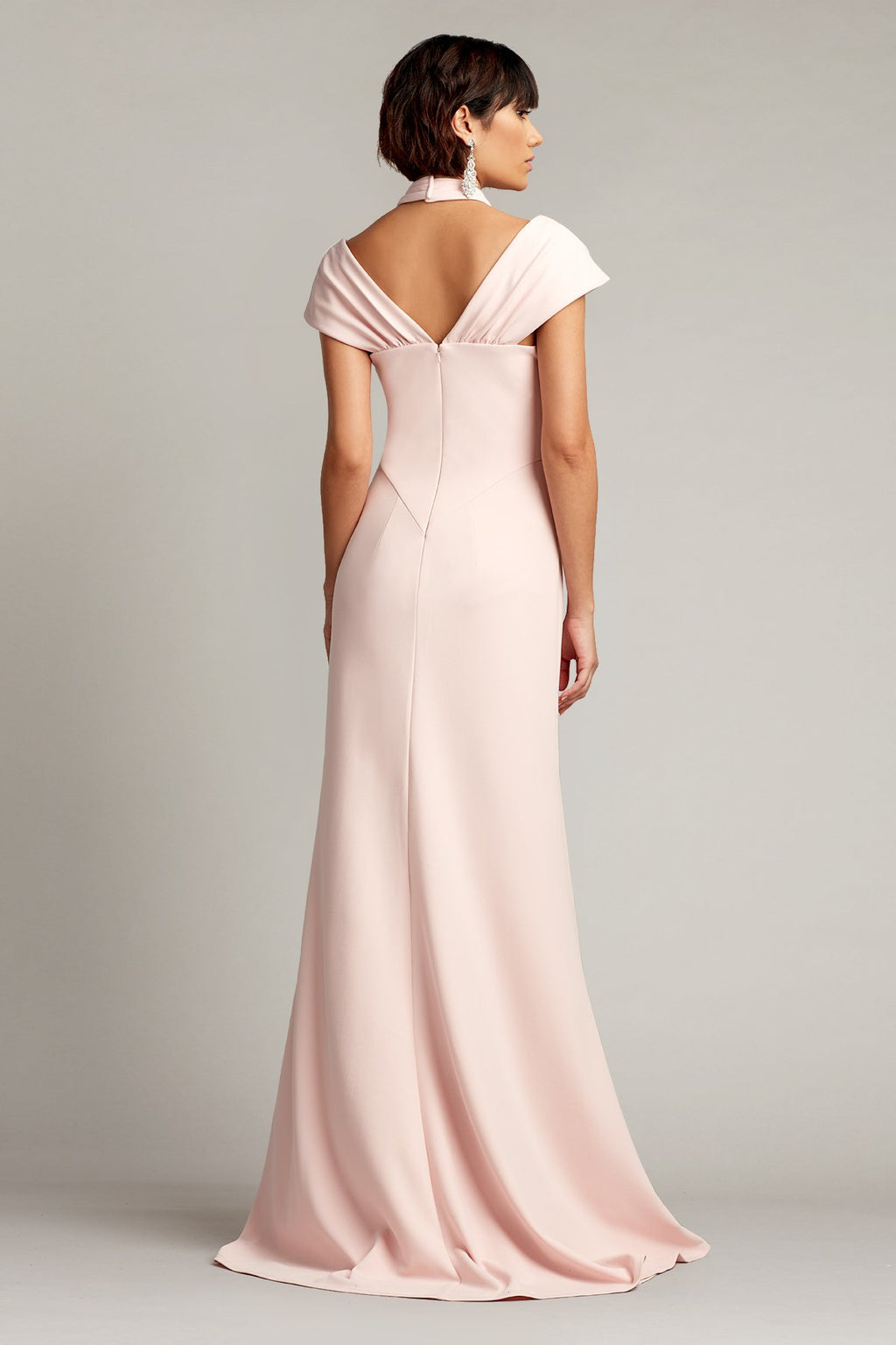 Warren Cutout Halter Gown