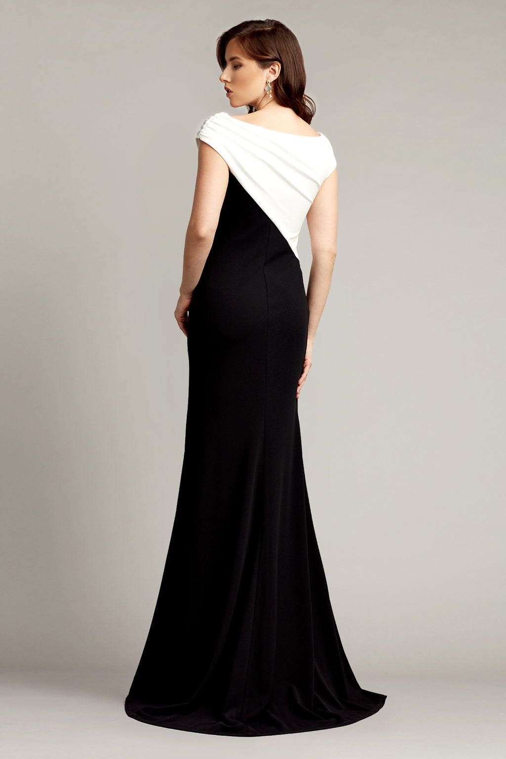 Arbor Angled Two-Tone Gown
