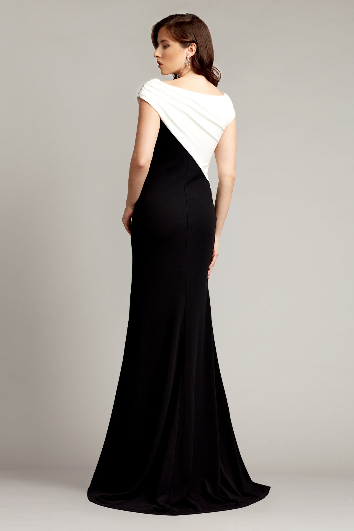 Arbor Angled Two-Tone Gown