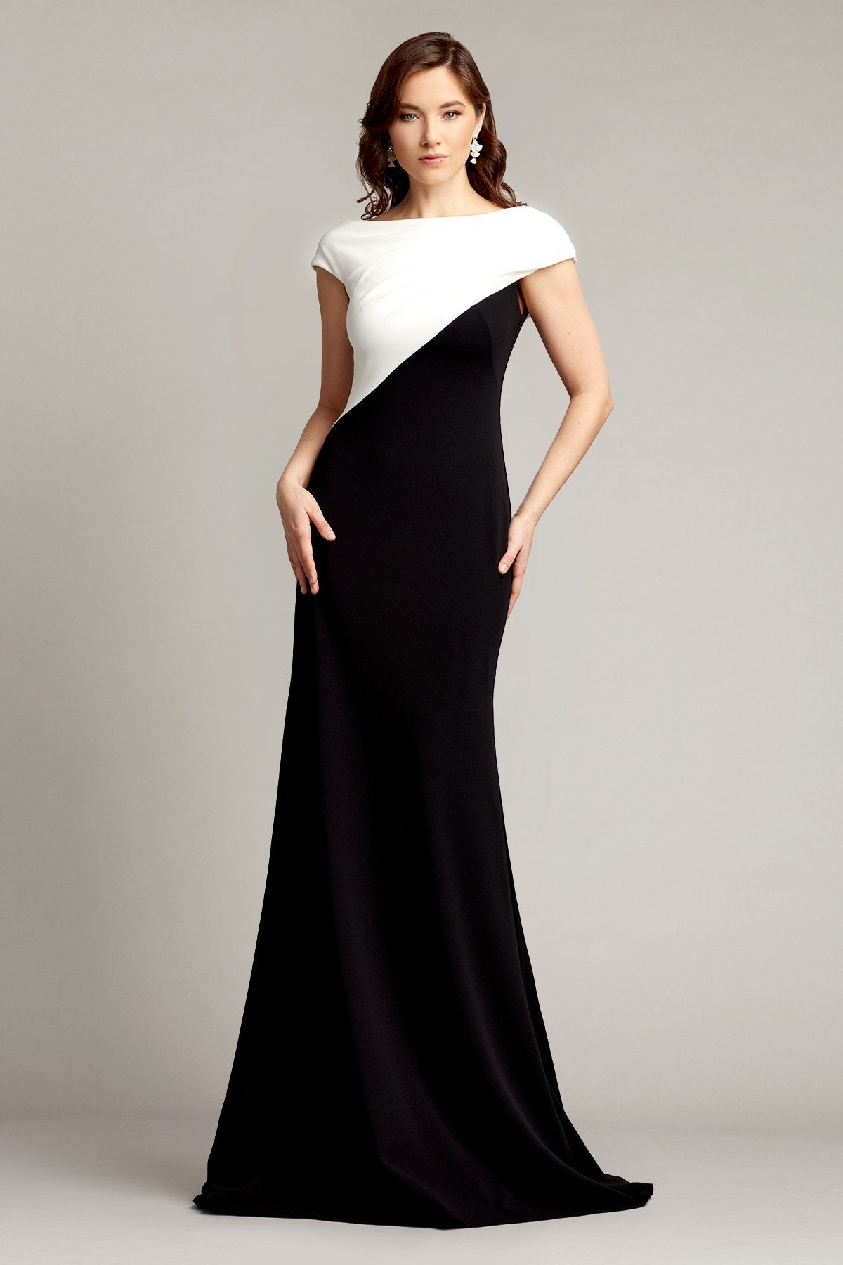 Arbor Angled Two-Tone Gown