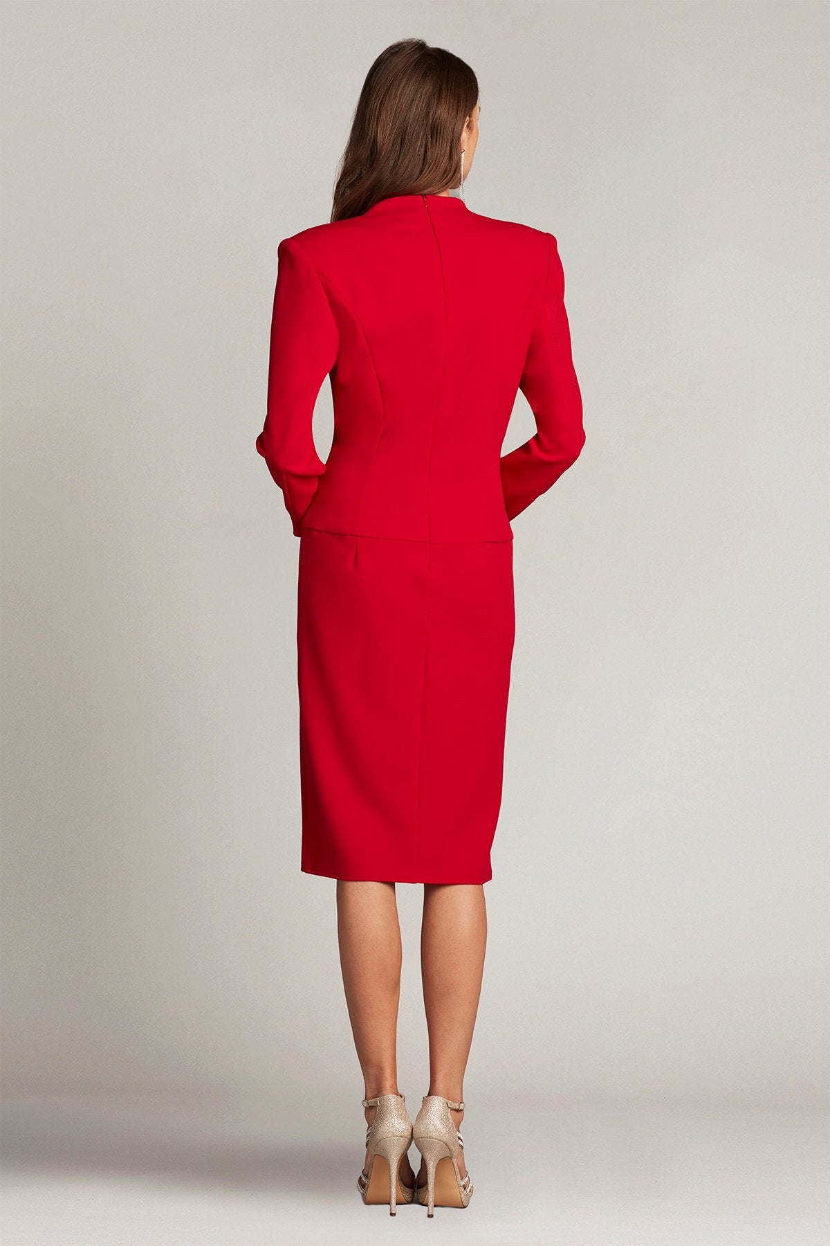 Atria Layered Twist-Drape Dress – Tadashi Shoji Official Online Boutique