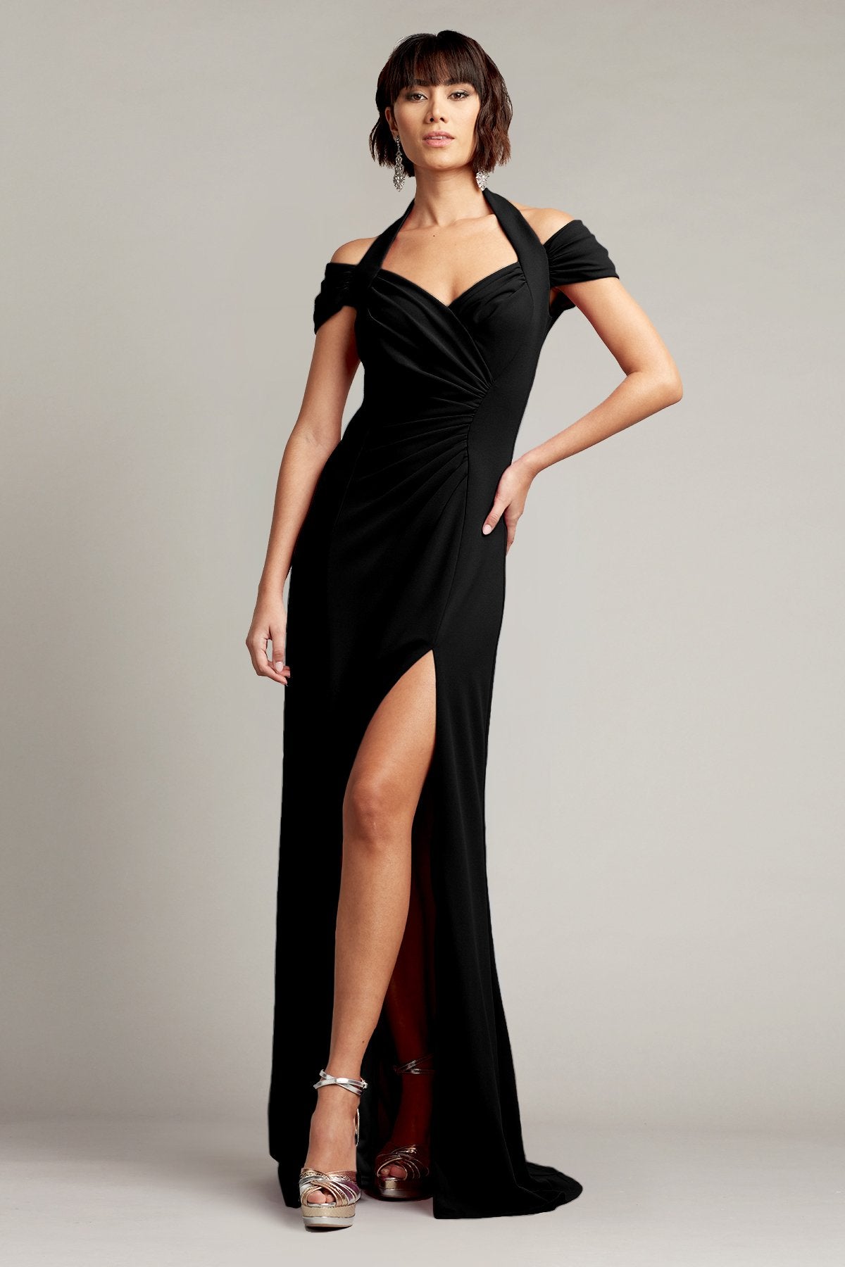 Bramble Cold-Shoulder Gown