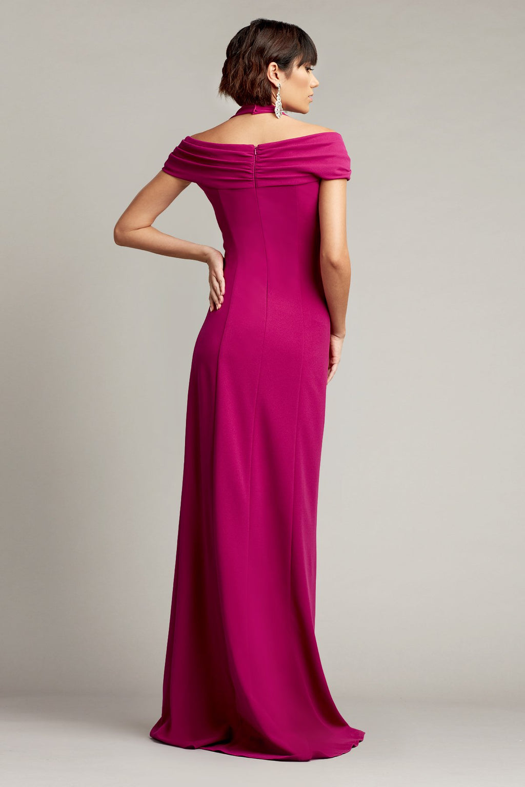 Bramble Cold-Shoulder Gown