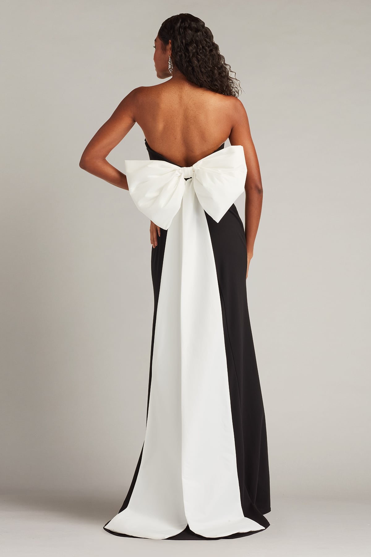 Parmer Bow Back Gown – Tadashi Shoji Official Online Boutique