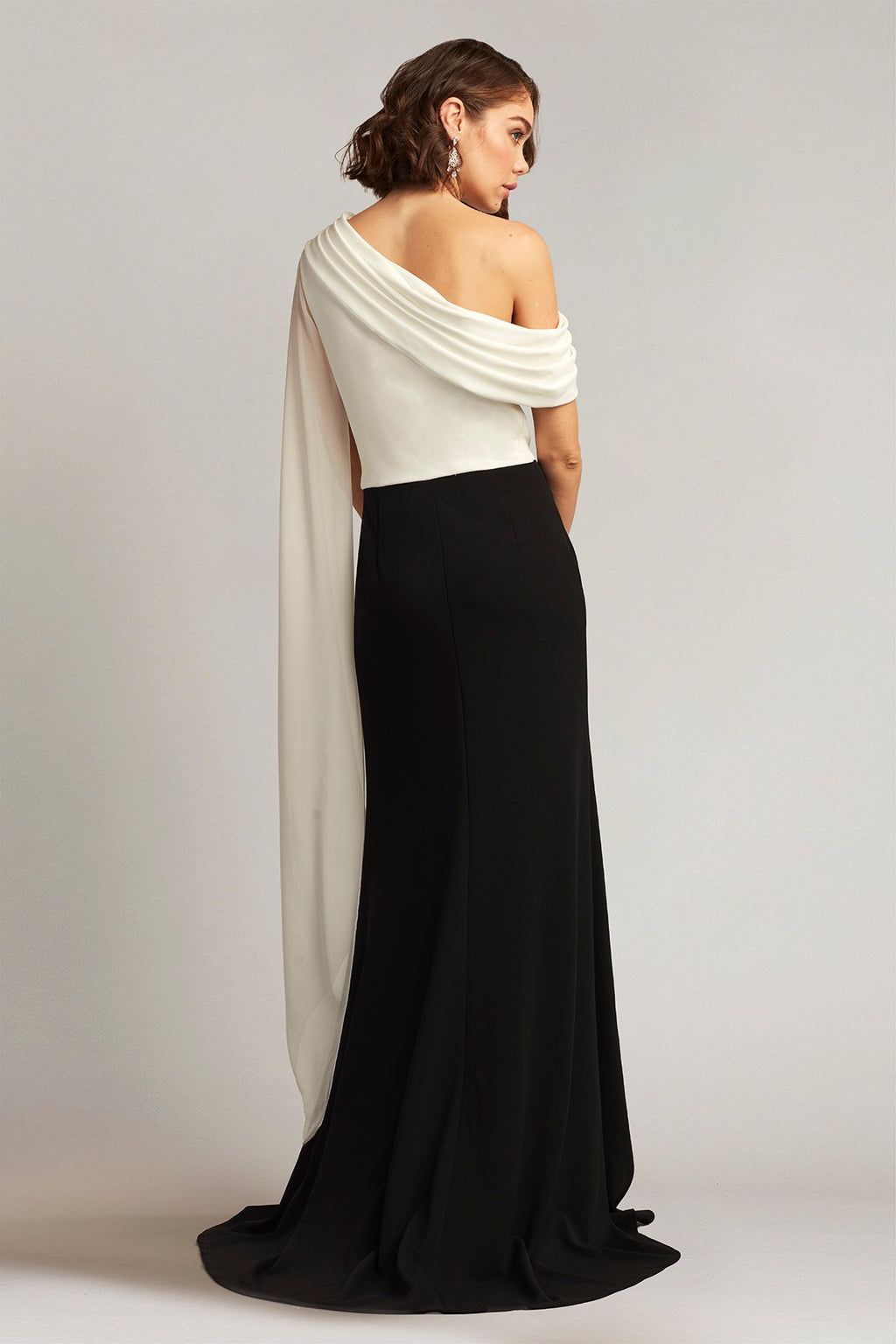 Kellum Cape Sleeve Gown