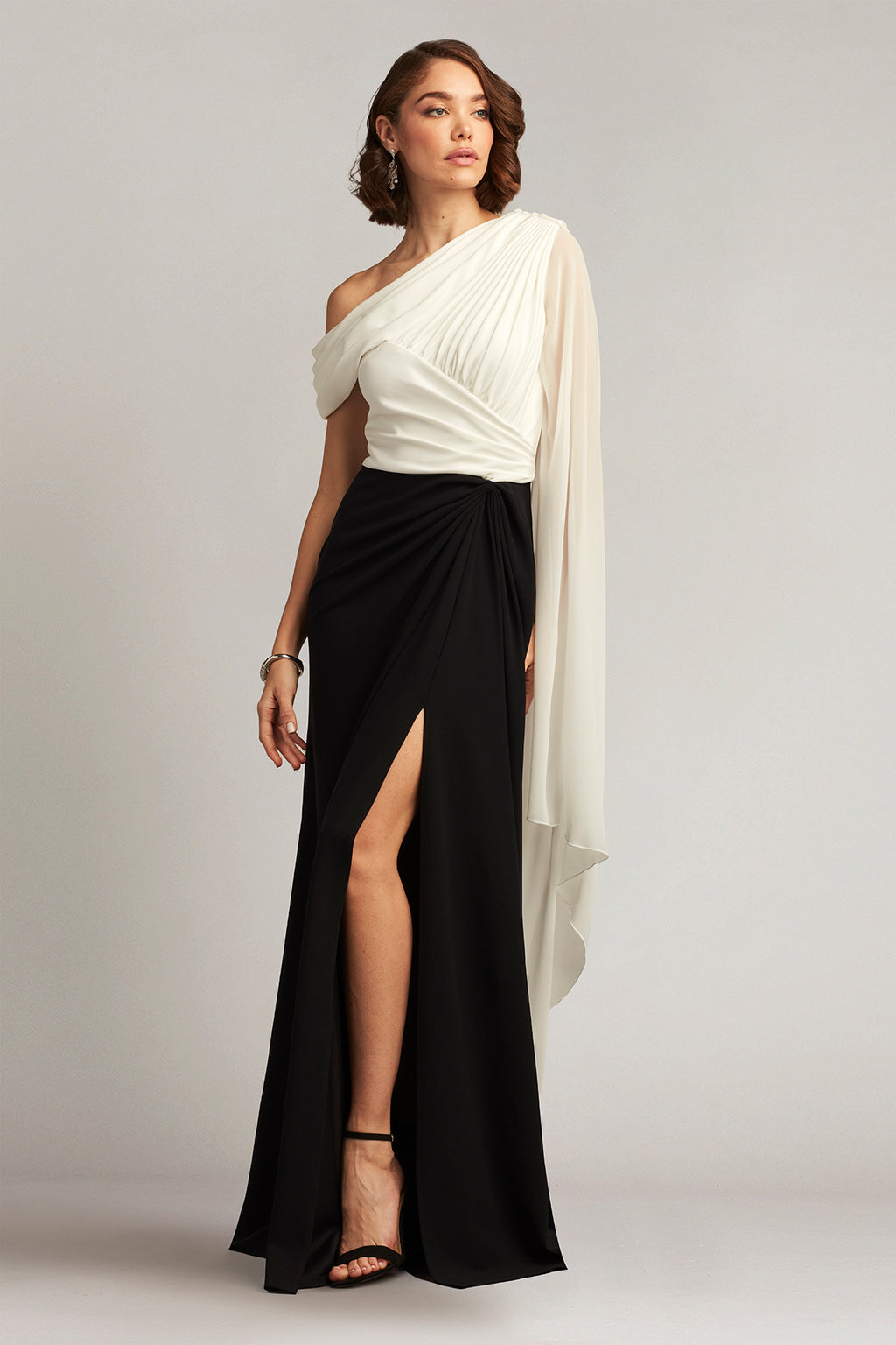 Kellum Cape Sleeve Gown