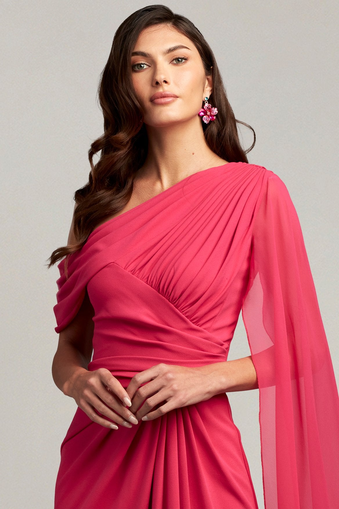 Kellum Cape Sleeve Dress