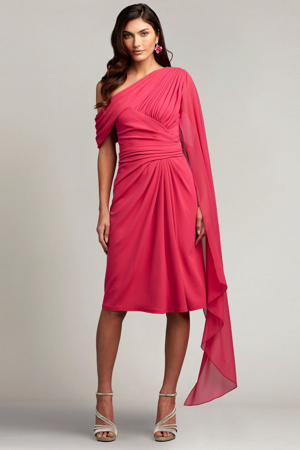 Kellum Cape Sleeve Dress