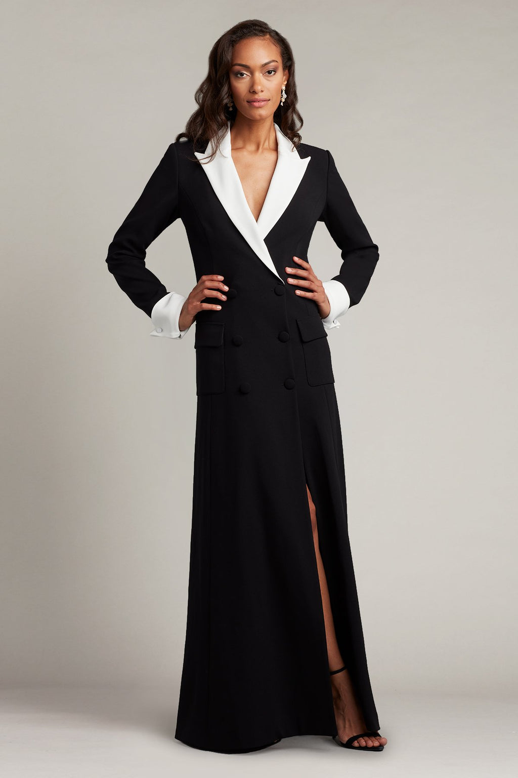 McKay Double-Breasted Coat Gown