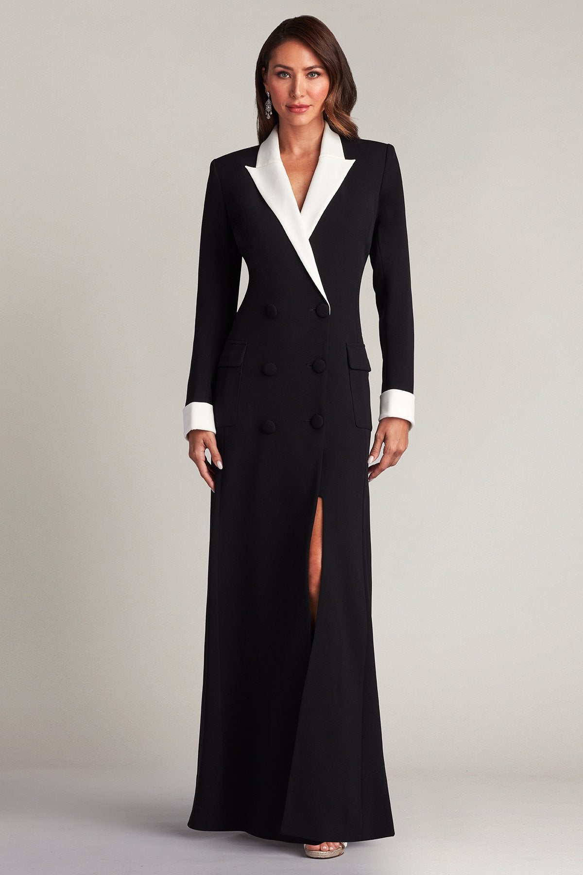 McKay Double-Breasted Coat Gown