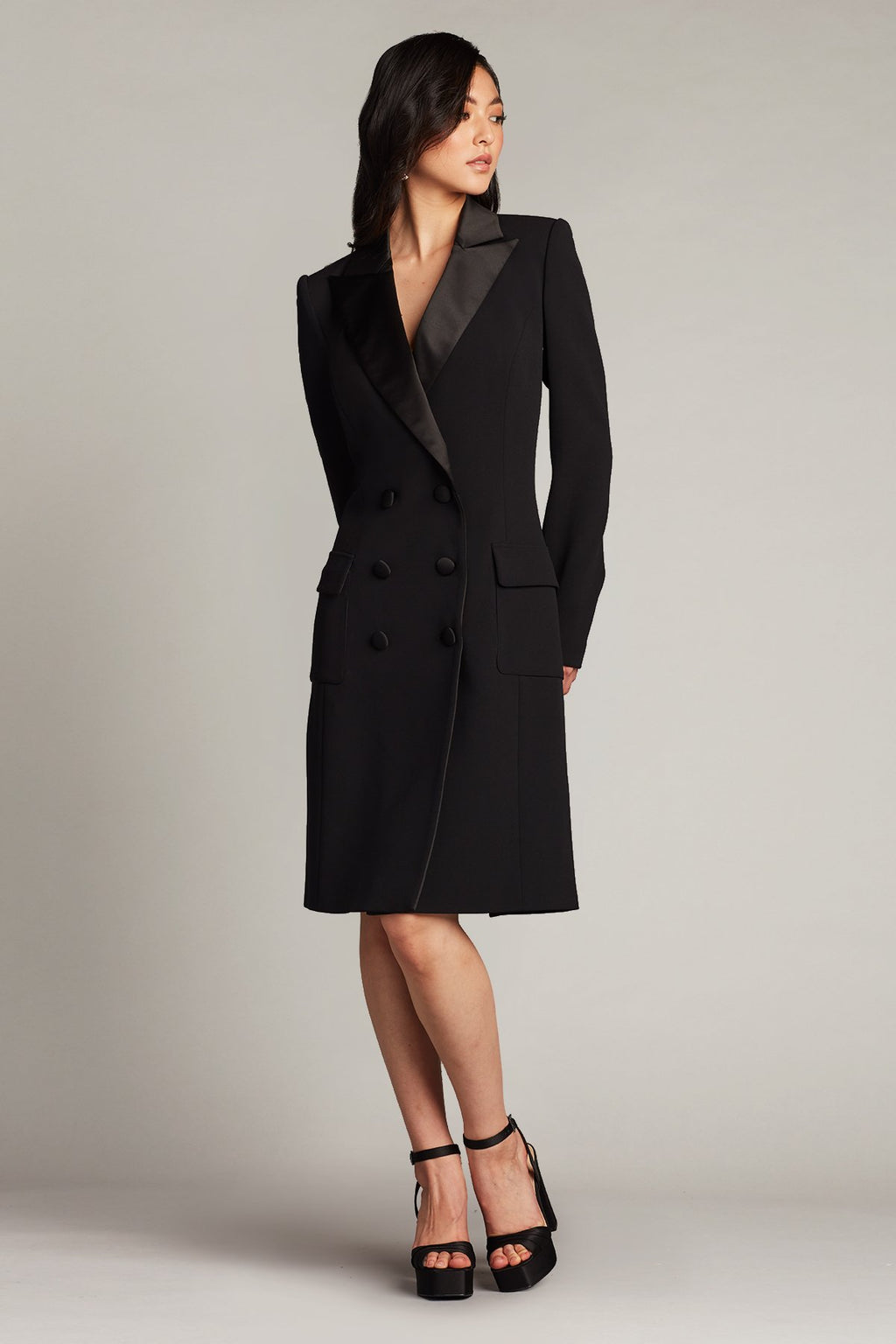 McKay Double-Breasted Coat Dress