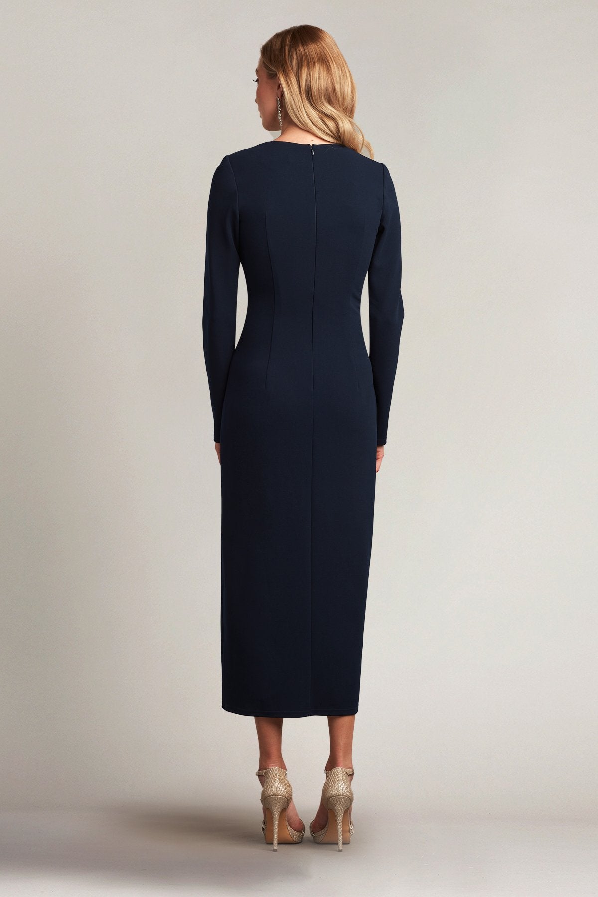 Bennie Flounce Midi Dress