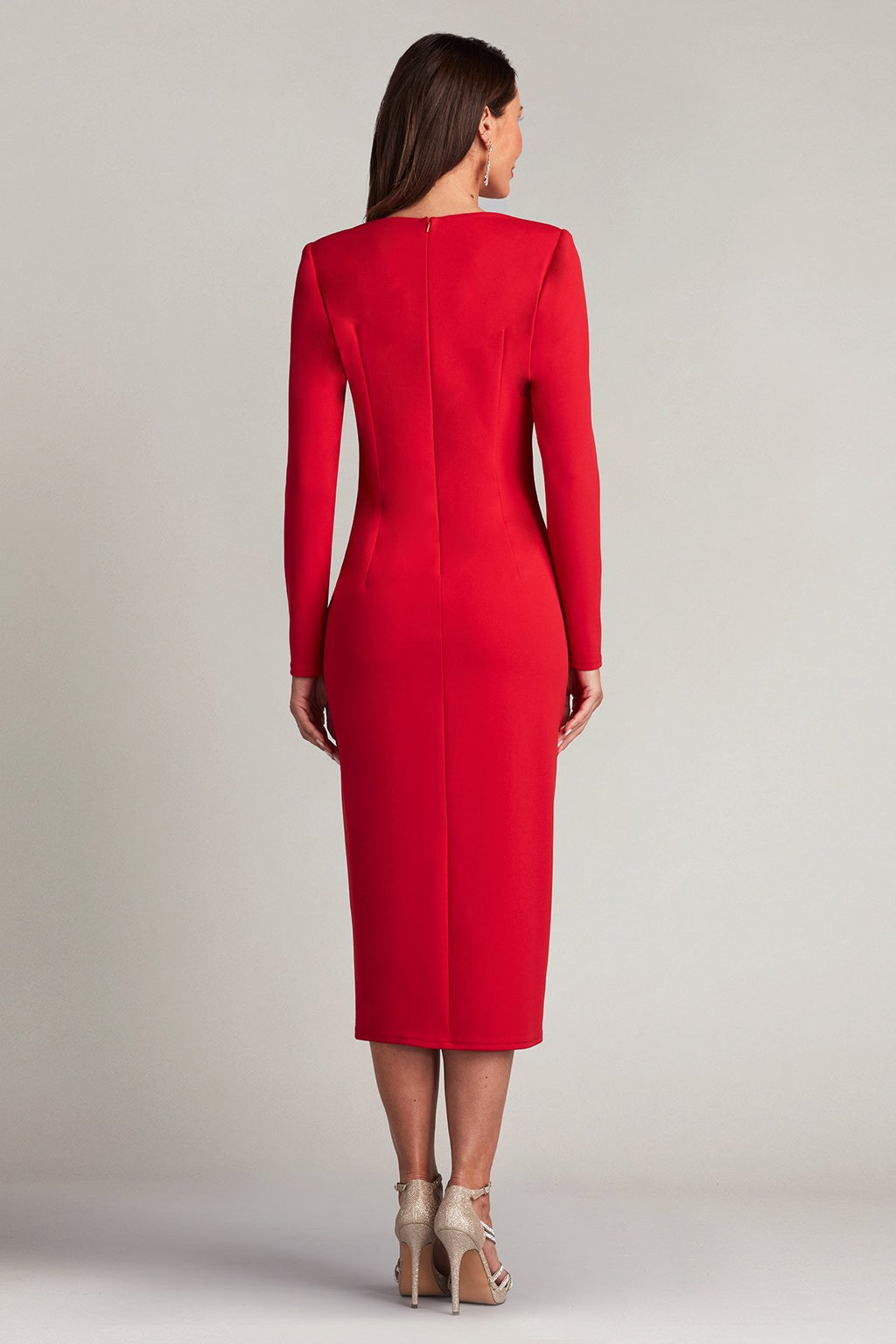 Bennie Flounce Midi Dress