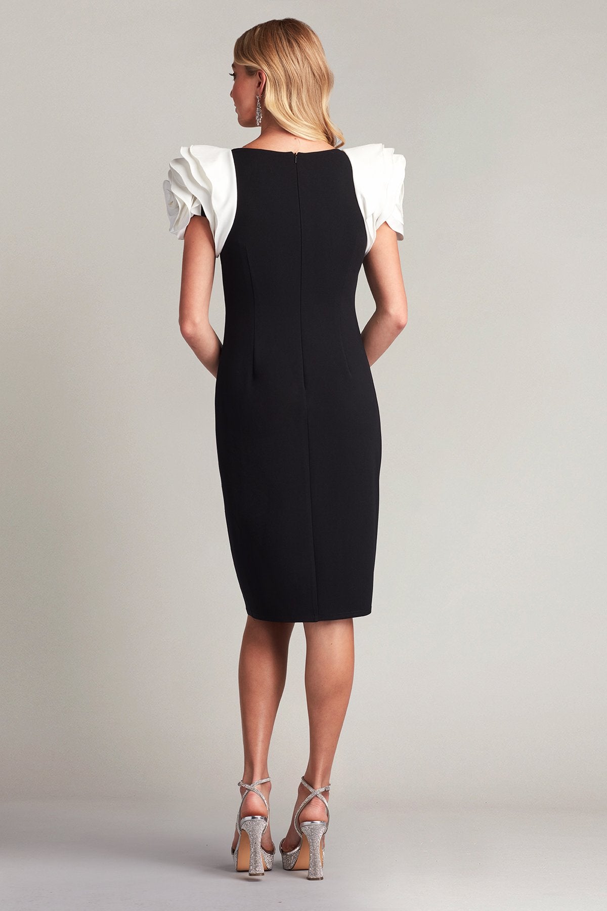 Maylee Rosette-Shoulder Dress