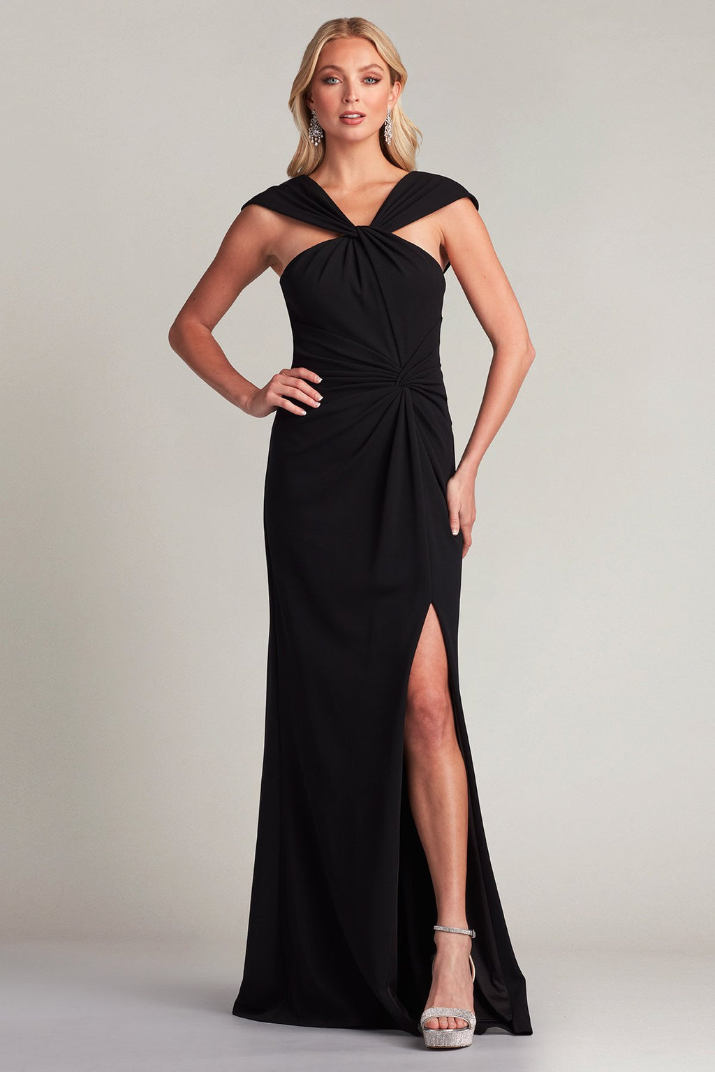 Stoll Twist-Drape Gown