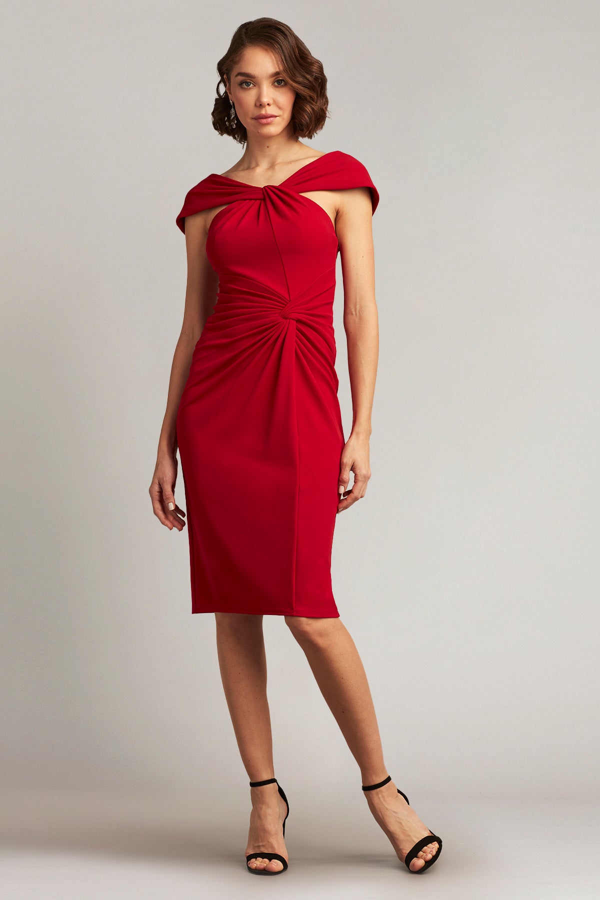 Stoll Twist-Drape Dress