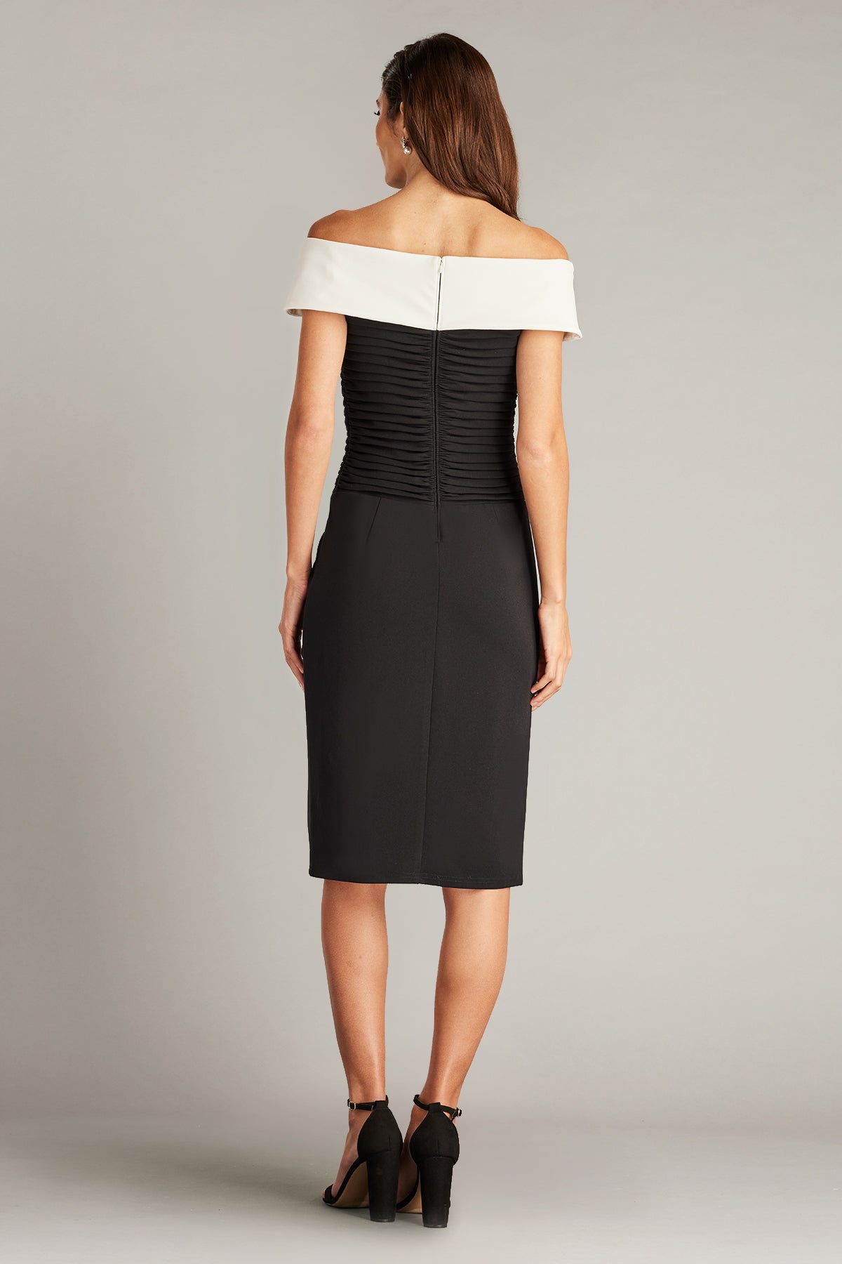Darina Draped Bow Dress