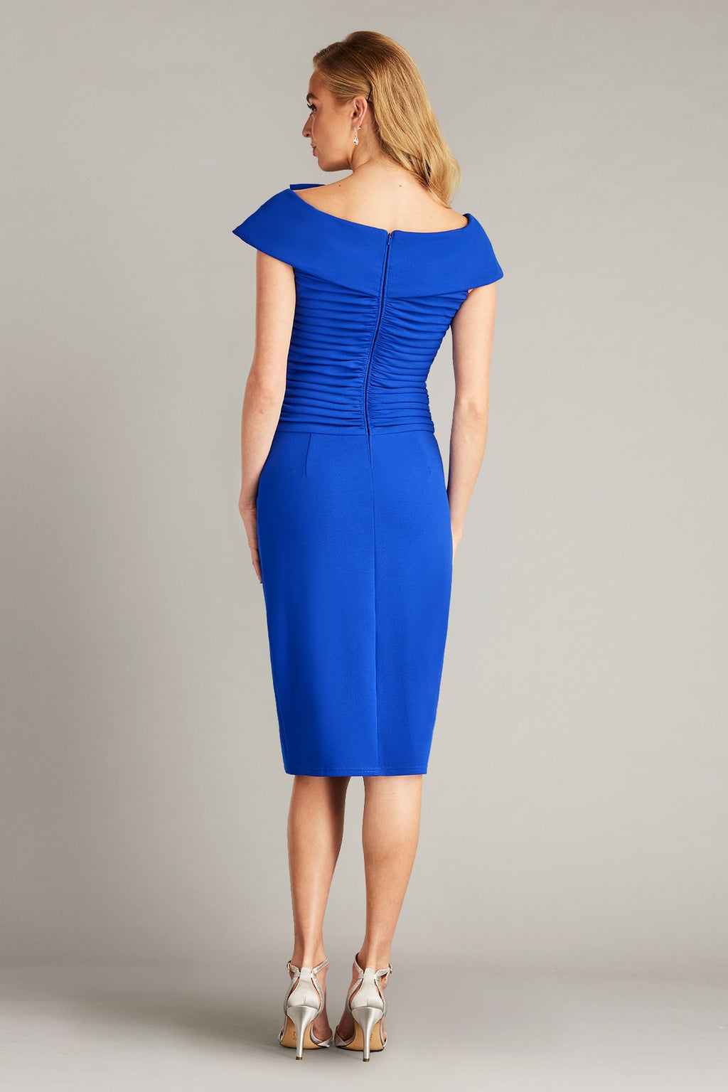 Darina Draped Bow Dress