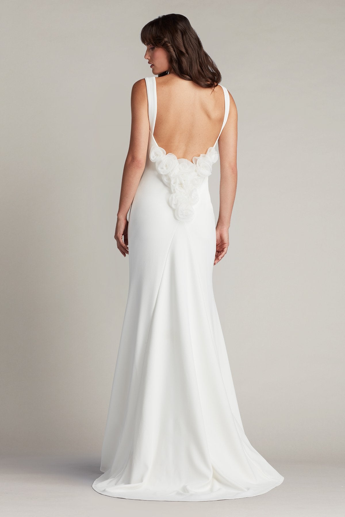 Beckwith Rosette Low Back Gown