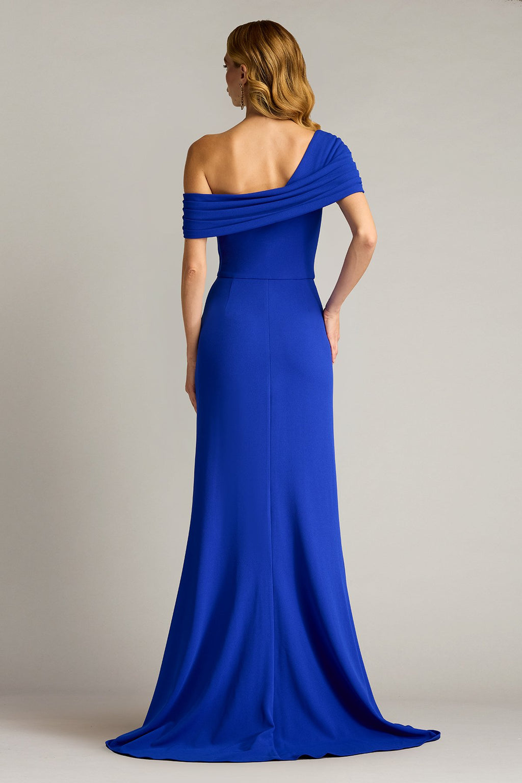 Drea Waterfall Flounce Gown