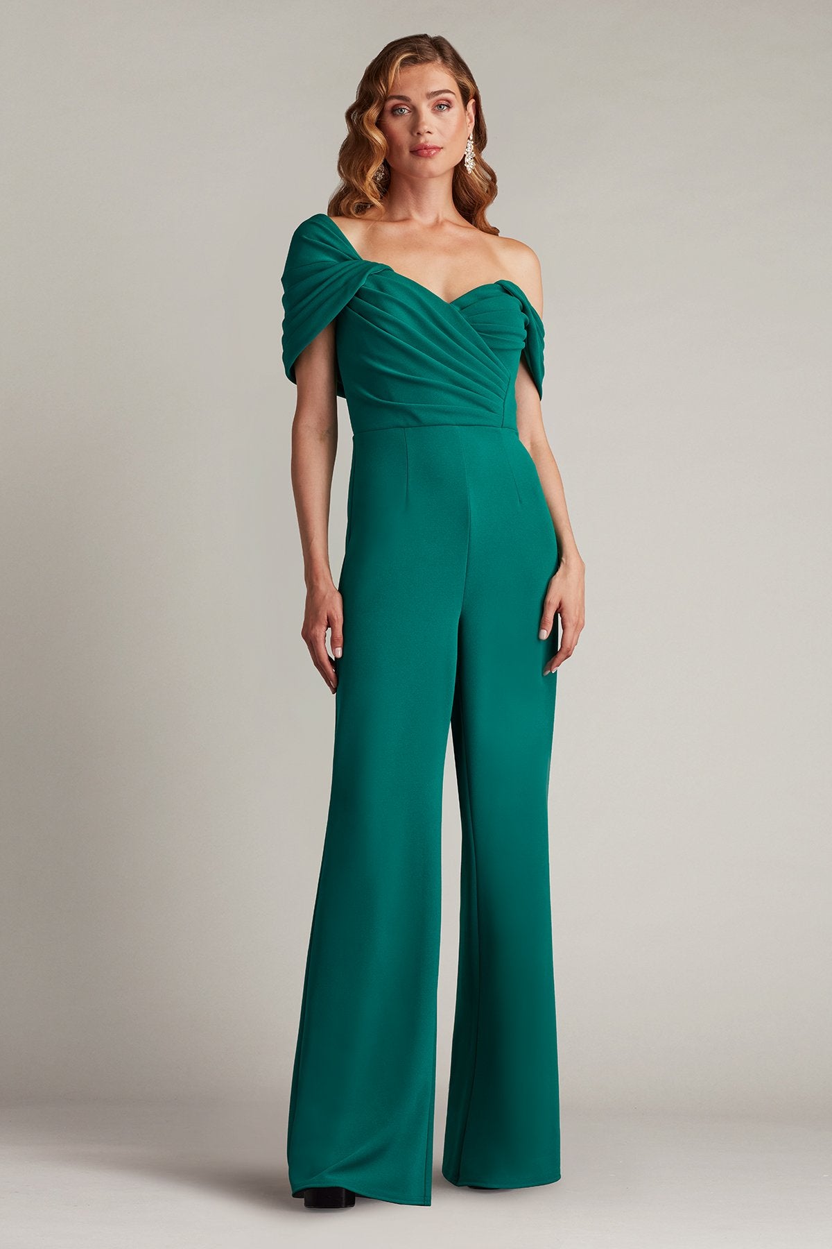 Drea Draped Jumpsuit – Tadashi Shoji Official Online Boutique