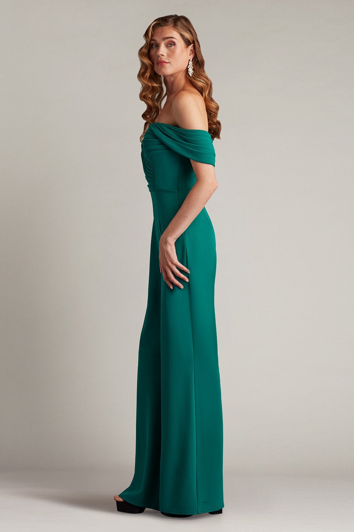 Drea Draped Jumpsuit – Tadashi Shoji Official Online Boutique