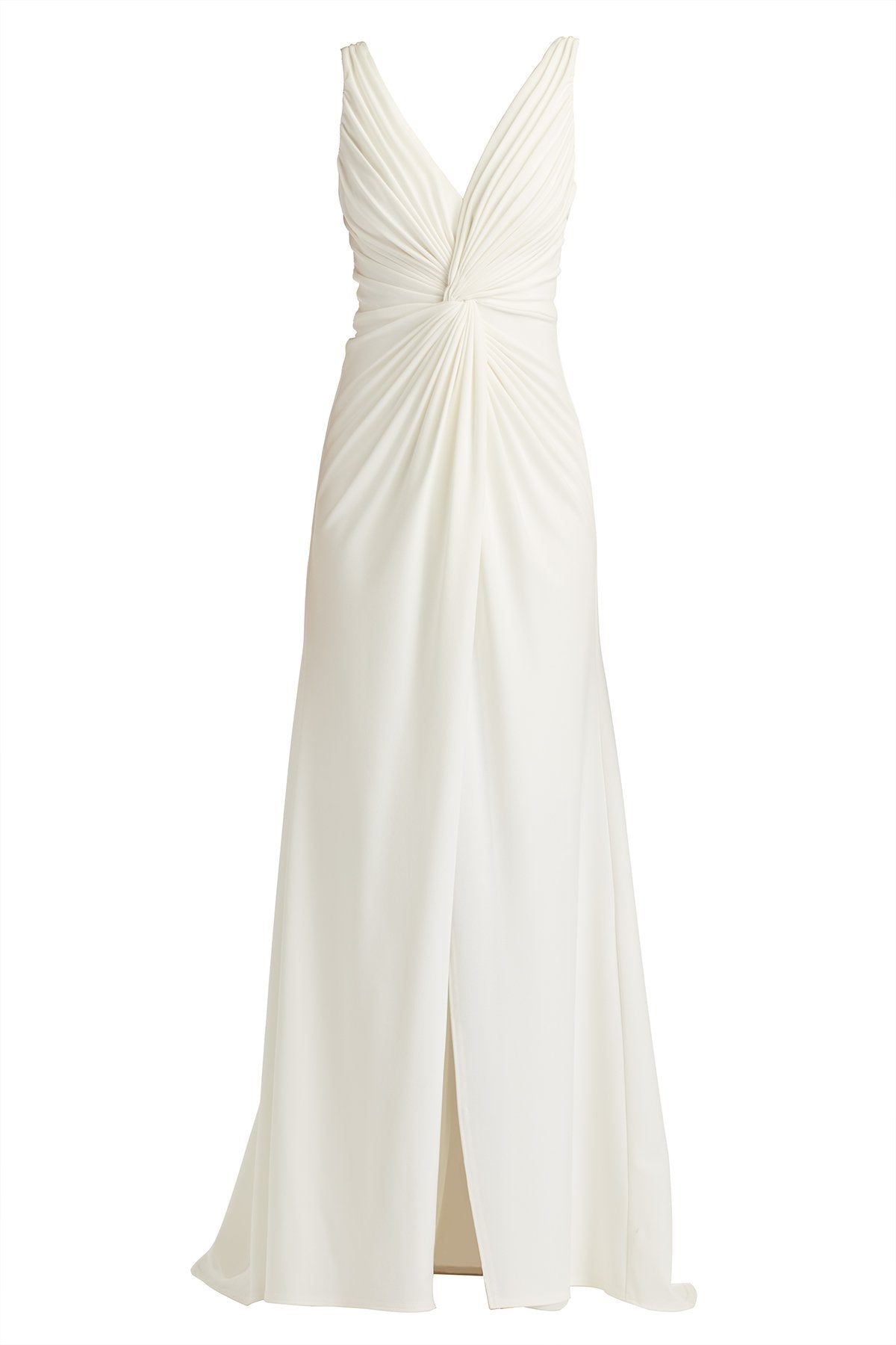Jessey Twist-Front Gown – Tadashi Shoji Official Online Boutique