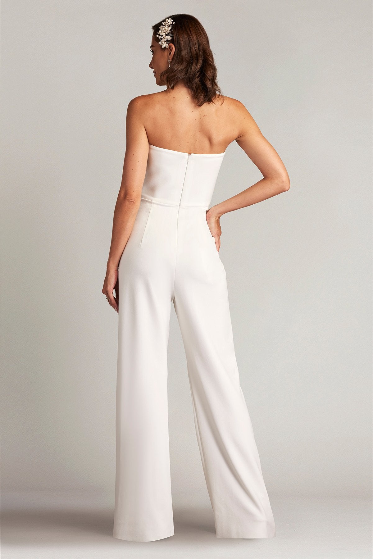 Lucas Twist-Front Jumpsuit IVORY – Tadashi Shoji Official Online