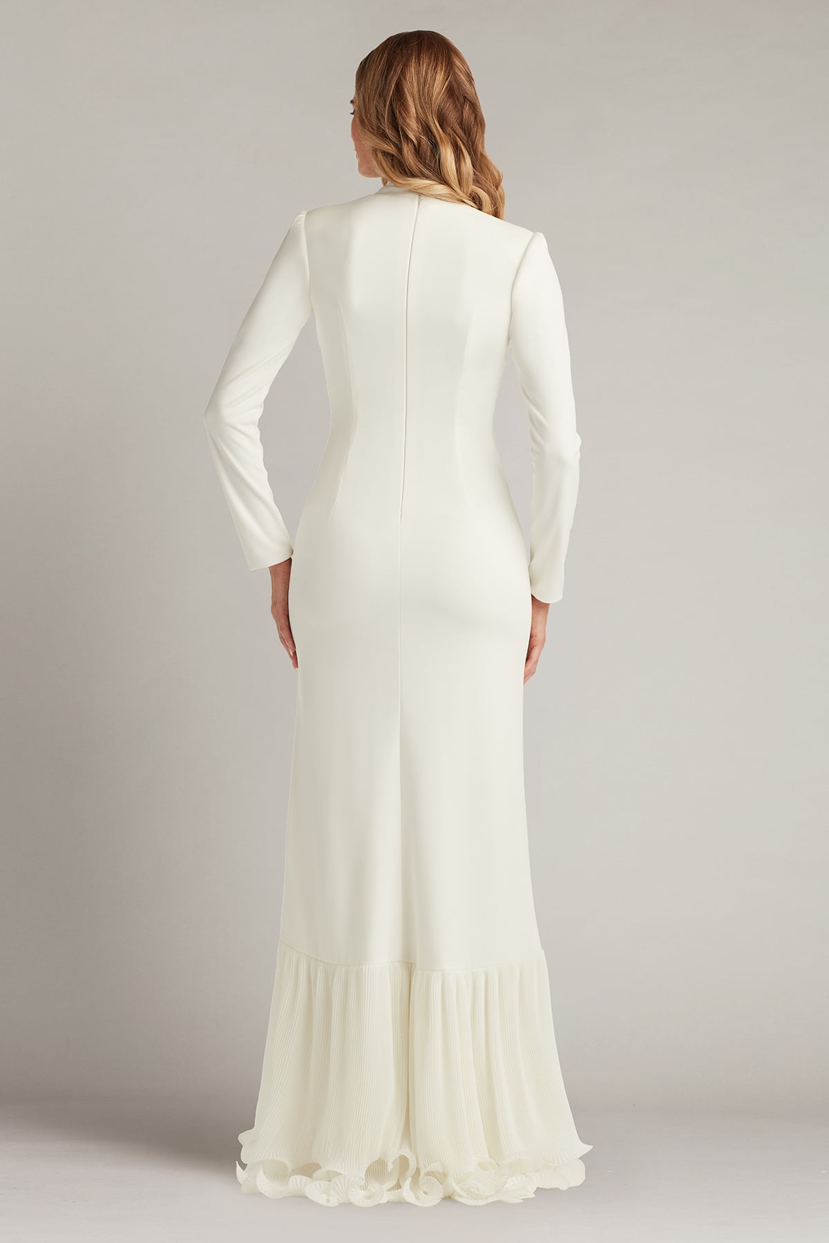 Malone Cascading Ruffle Gown
