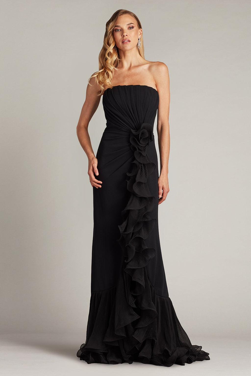 Leith Cascading Ruffle Gown