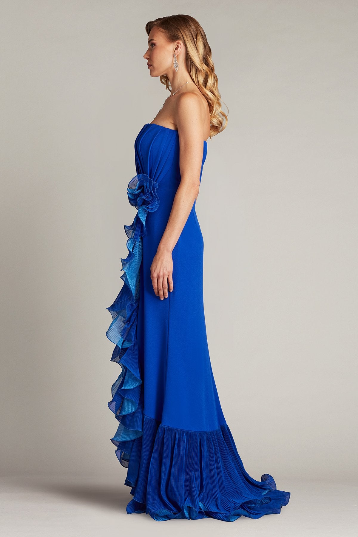 Leith Cascading Ruffle Gown