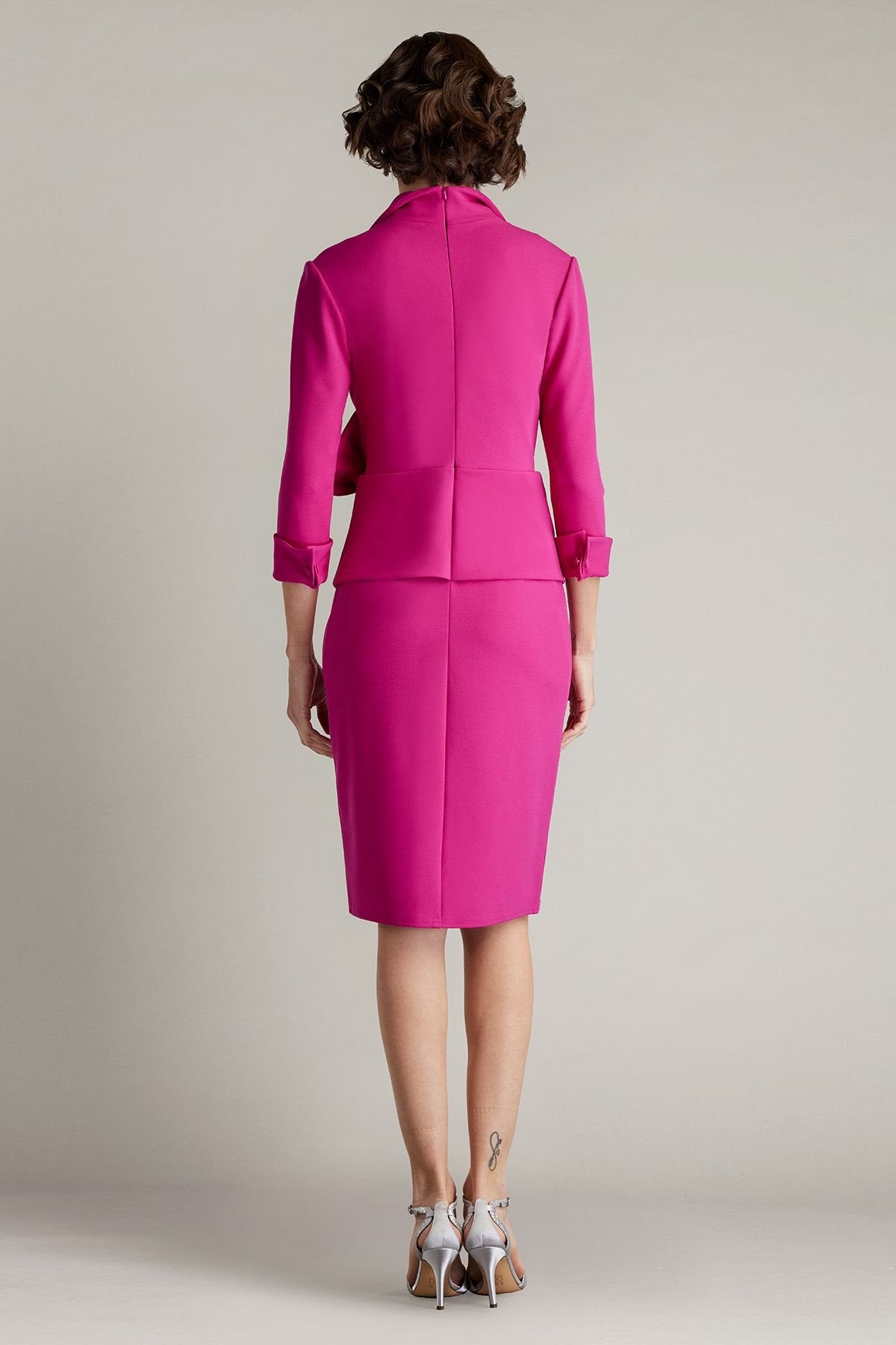 Seaver Mock Two-Piece Collared Dress