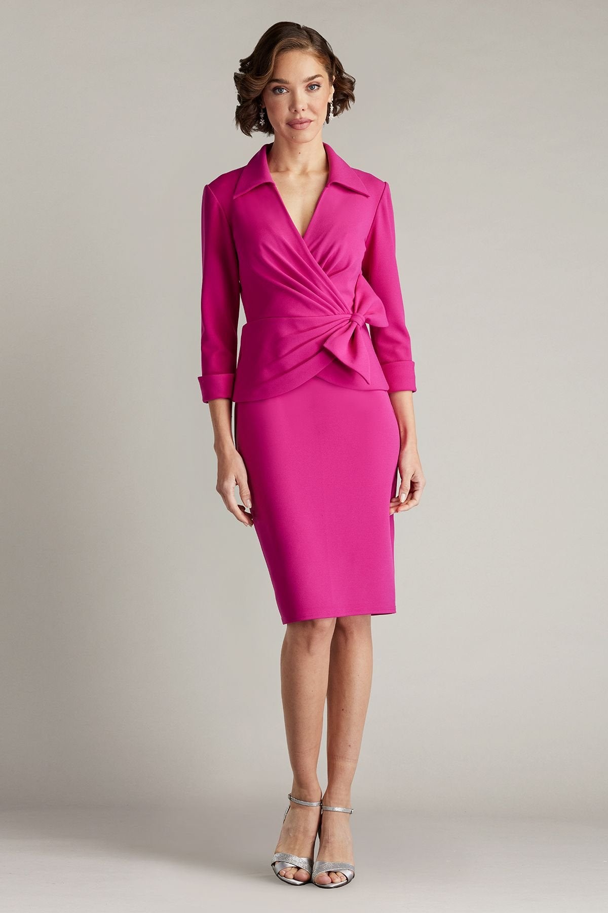 Seaver Mock Two-Piece Collared Dress