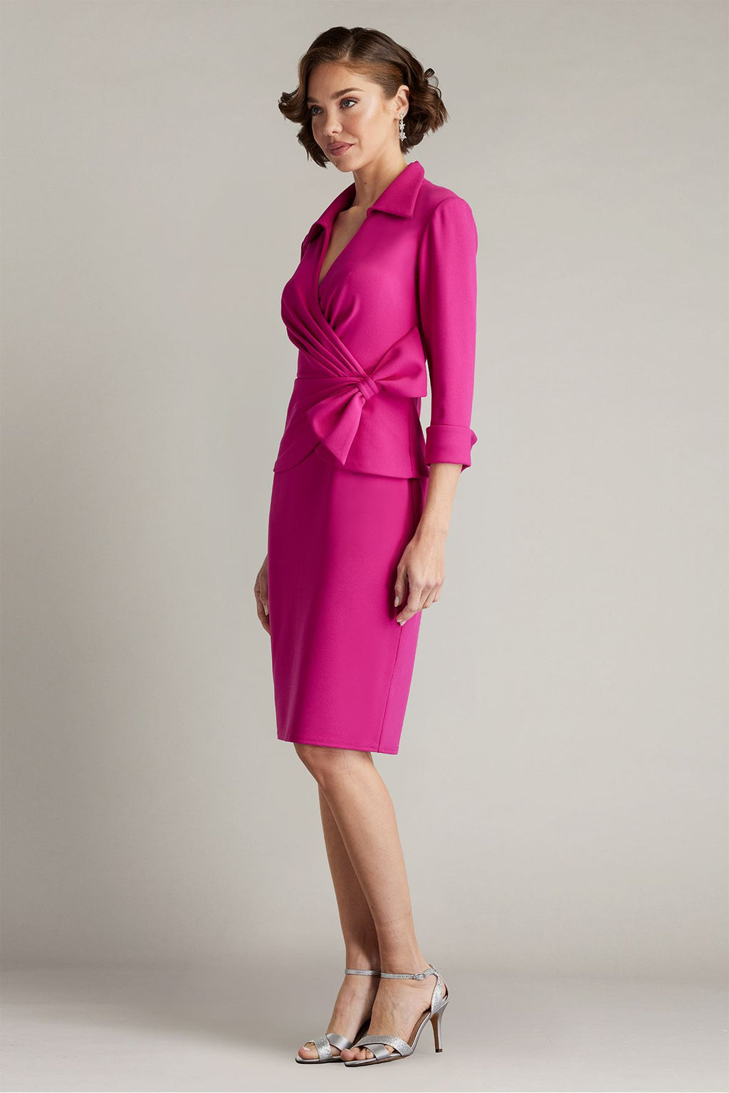 Seaver Mock Two-Piece Collared Dress