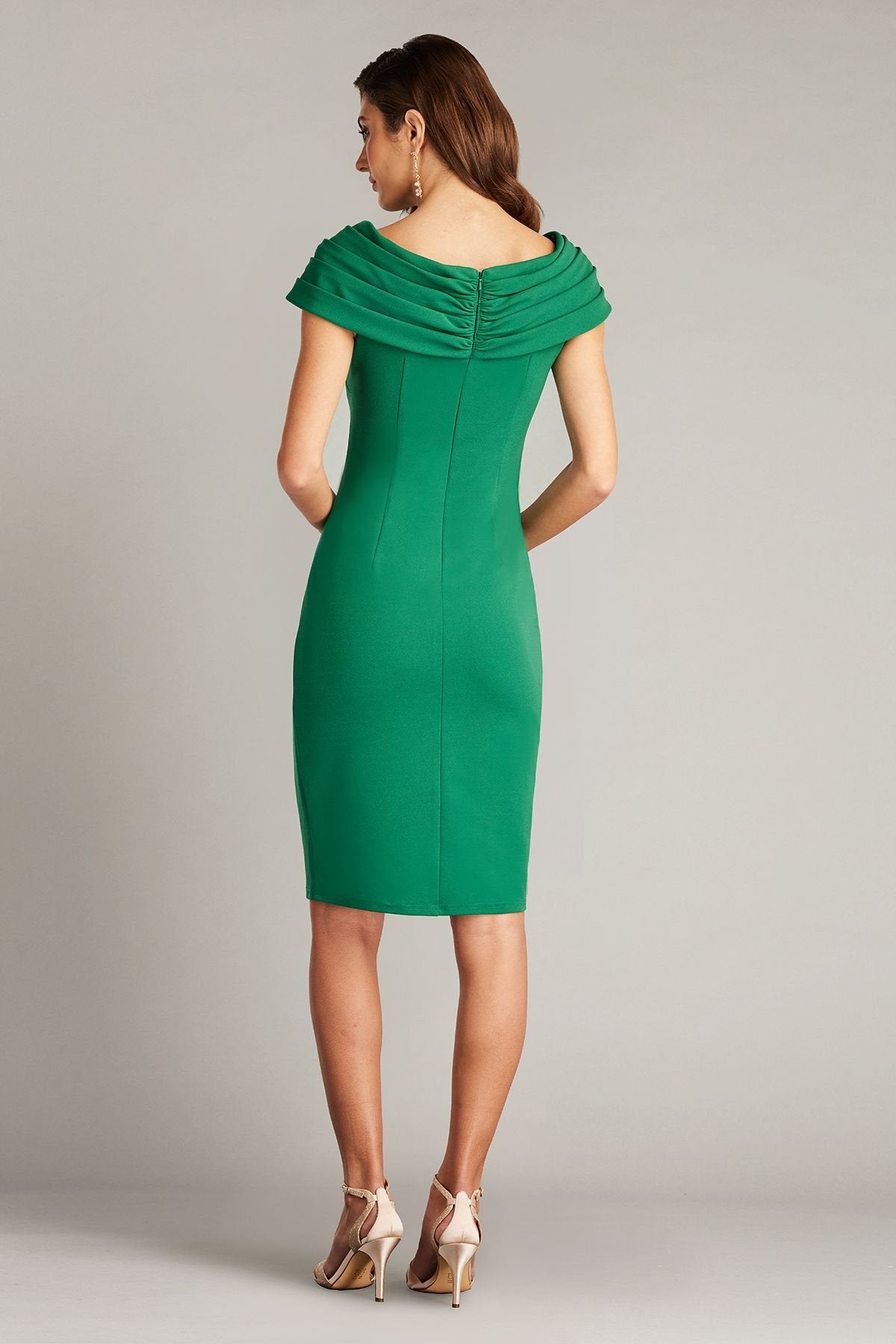 mint green pregnancy dress Ribbed Knit Maternity Dress with Side Ruching MINT / MEDIUM