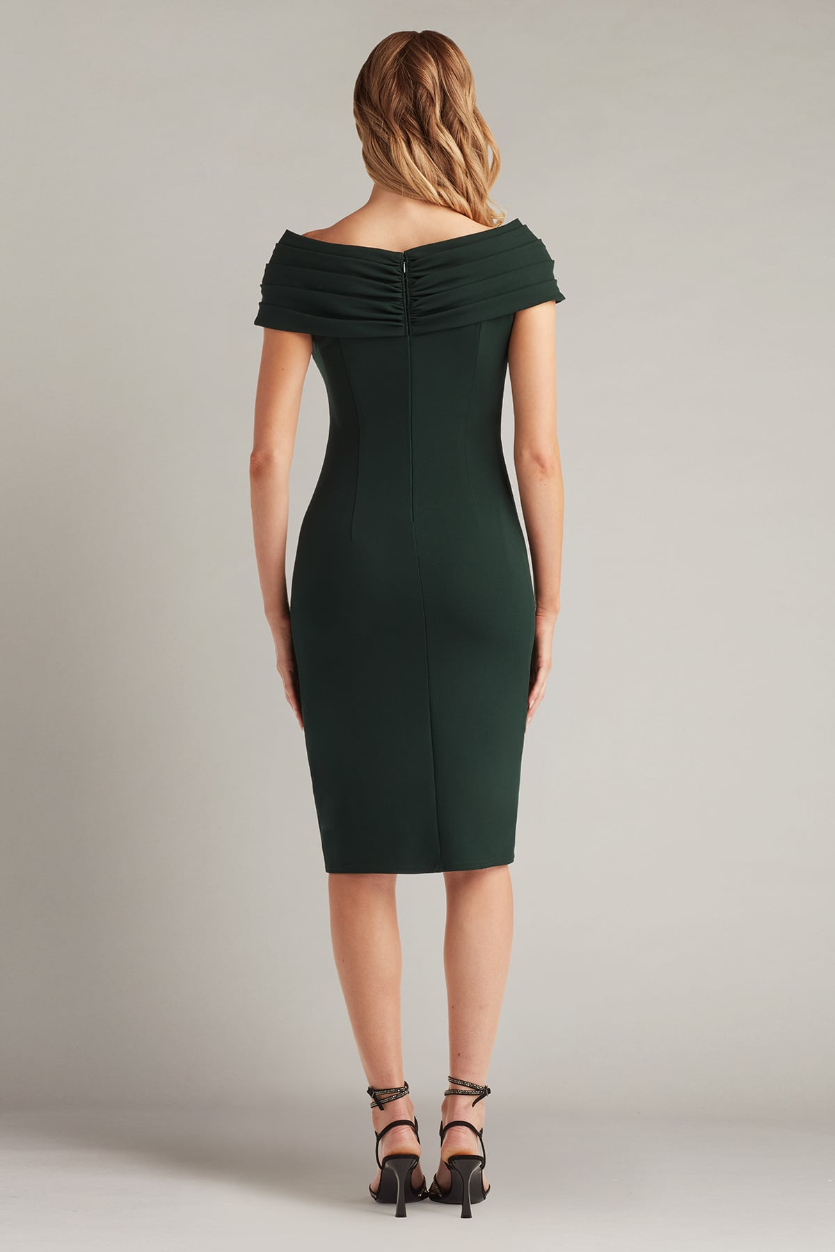 Martine Waterfall Flounce Dress