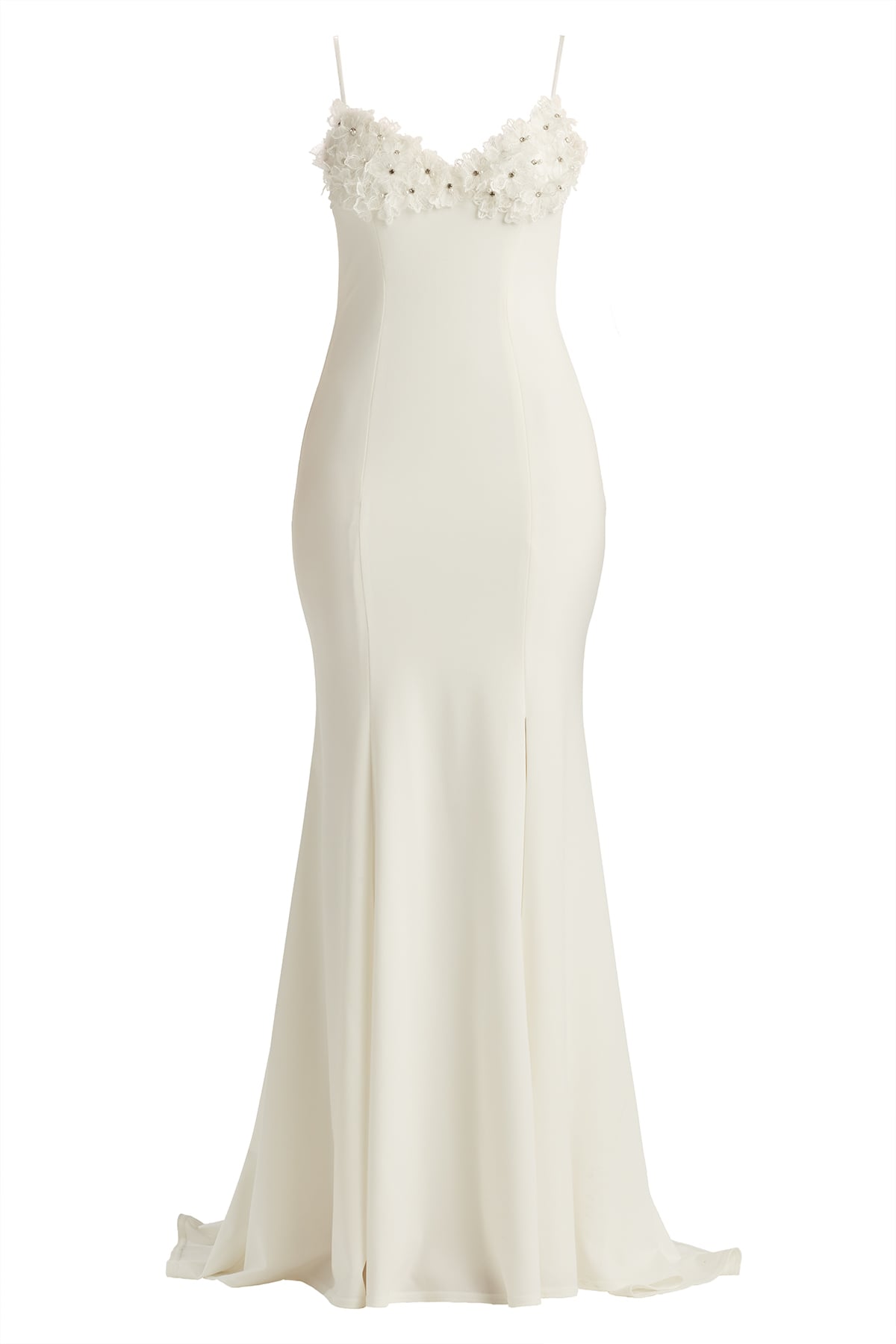 Couteau Flower Embellished Gown