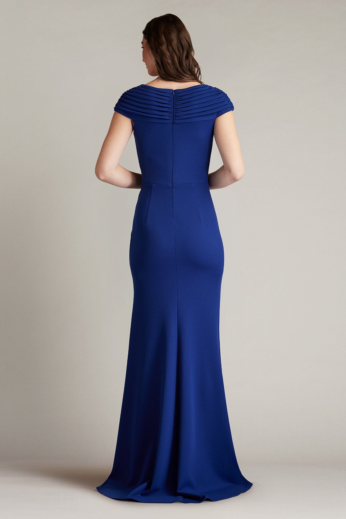 Cargill Pleated Draped Gown