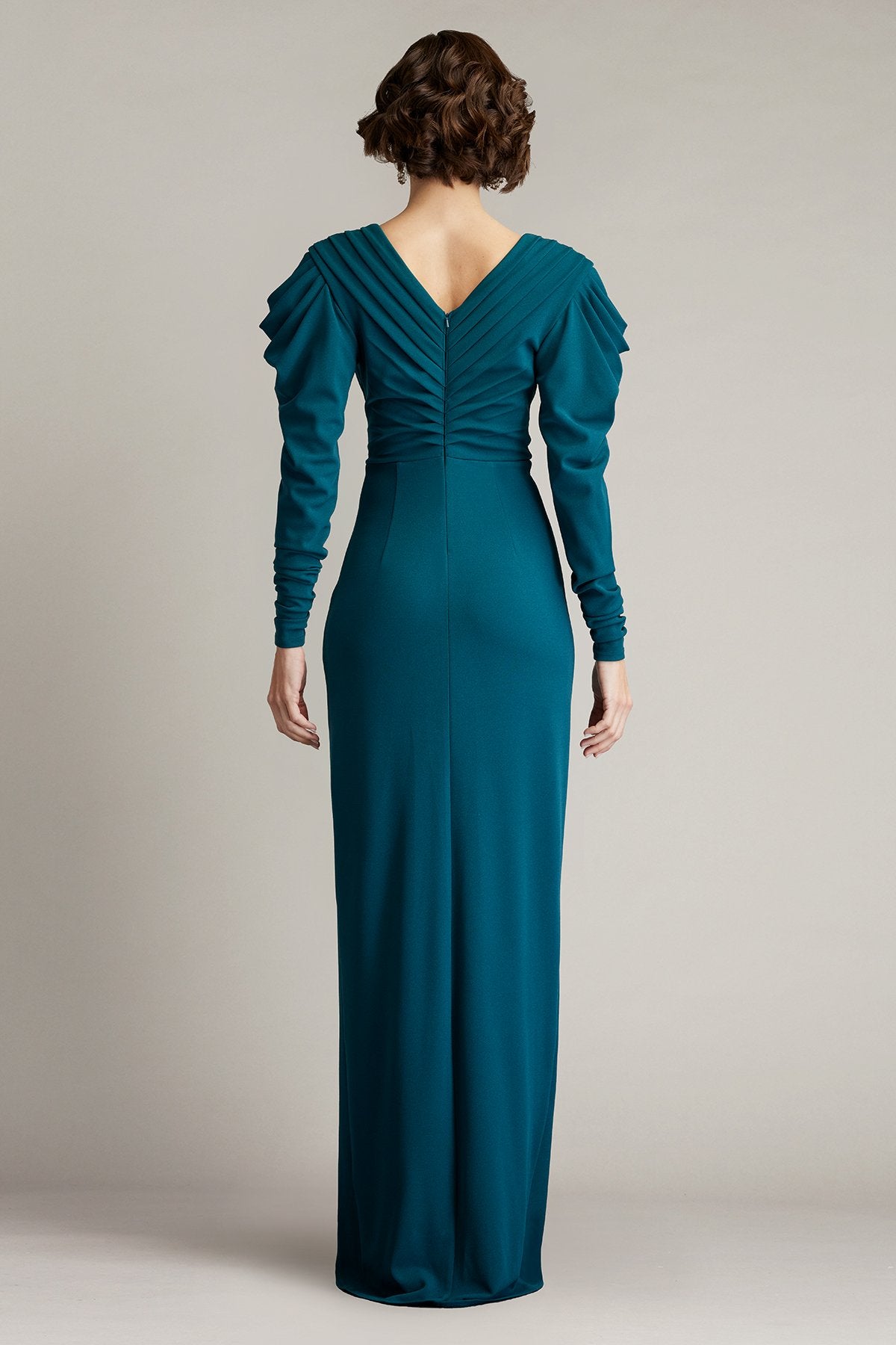 Finch Waterfall Drape Gown