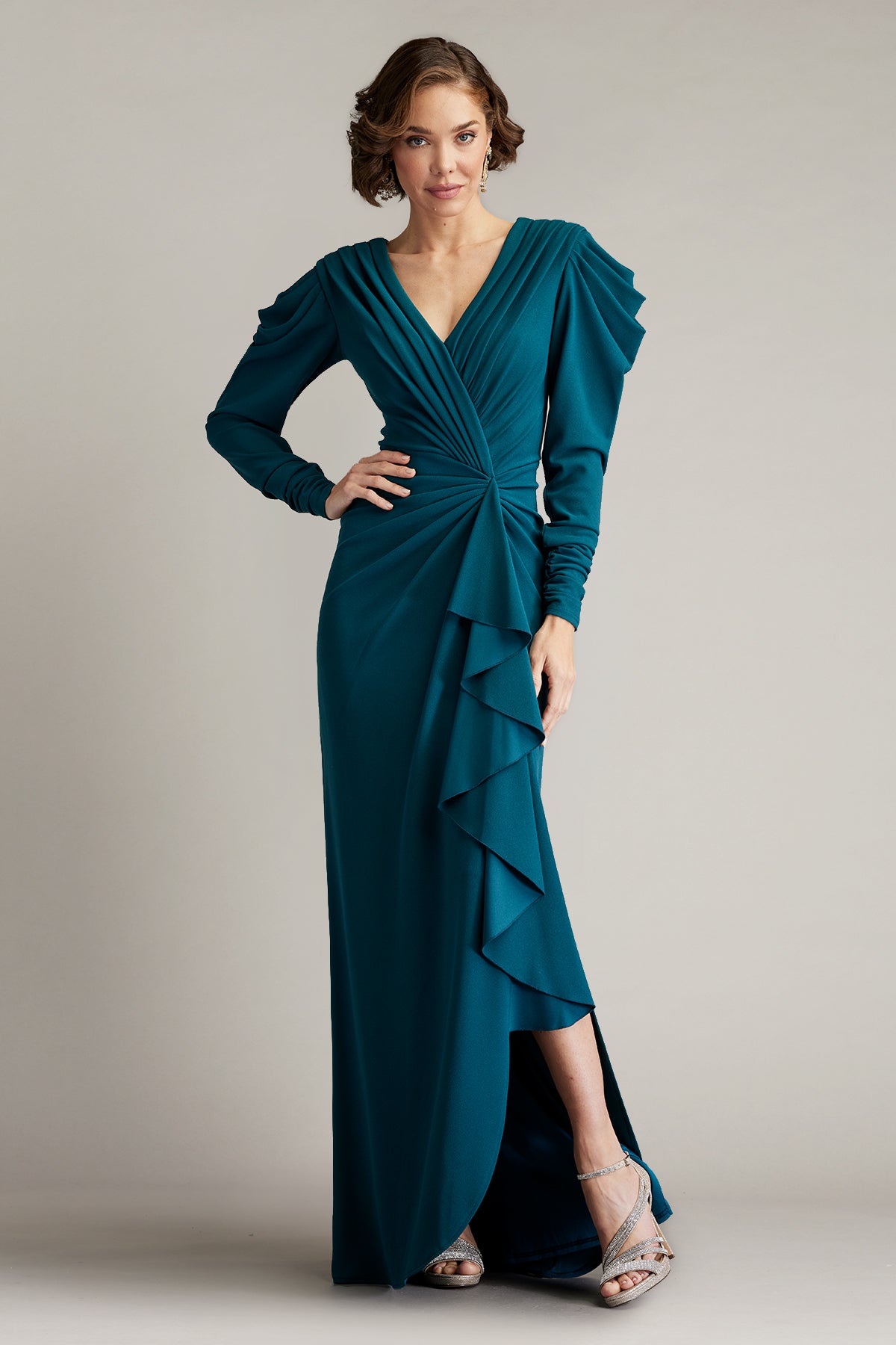 Finch Waterfall Drape Gown