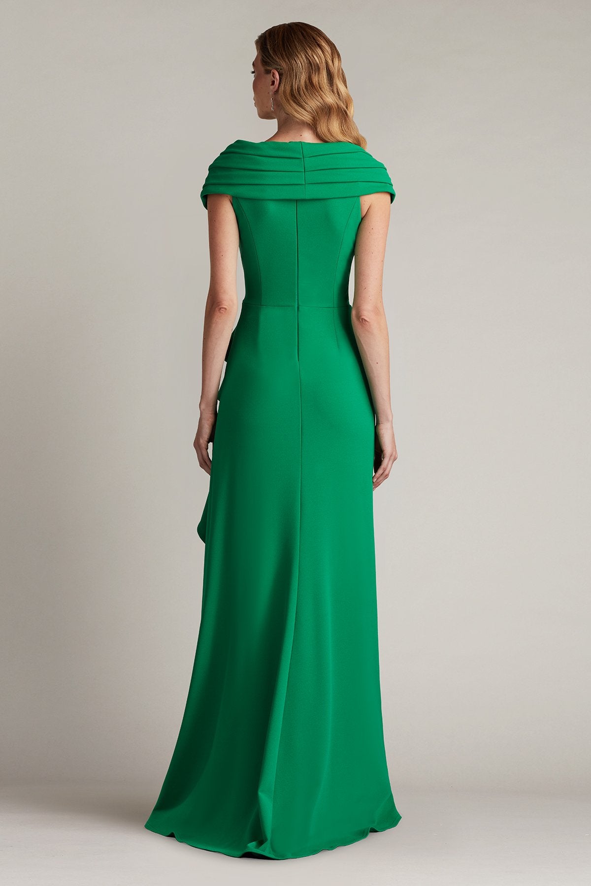 Talise Waterfall Flounce Gown