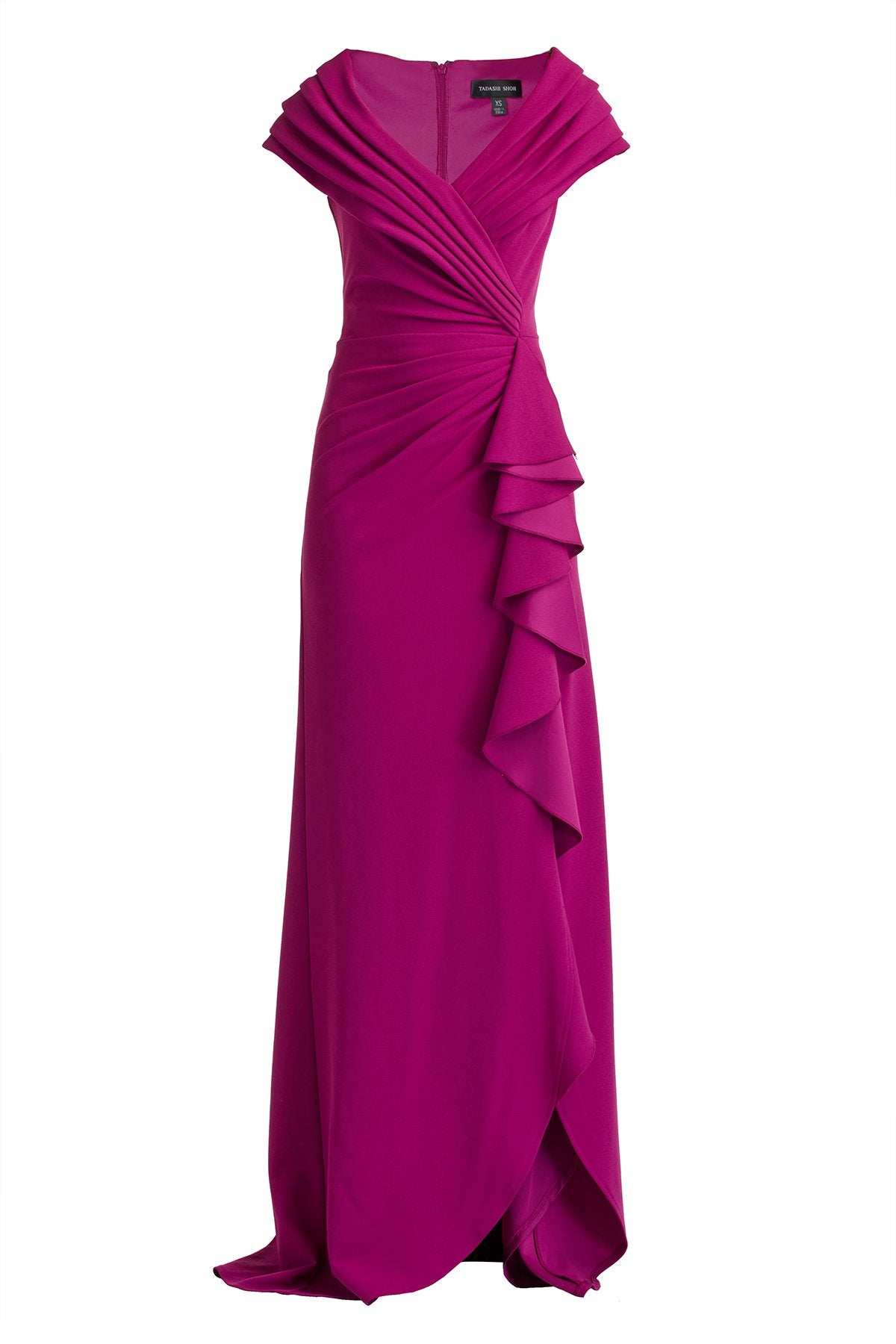 Talise Waterfall Flounce Gown