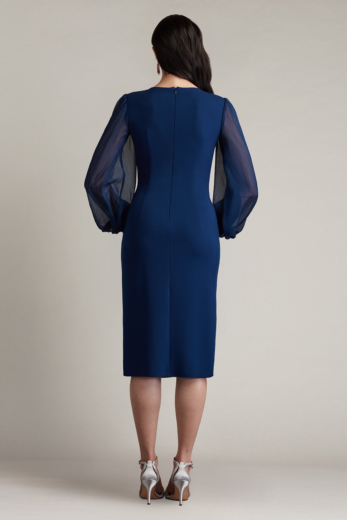 Tyra Twist-Drape Dress