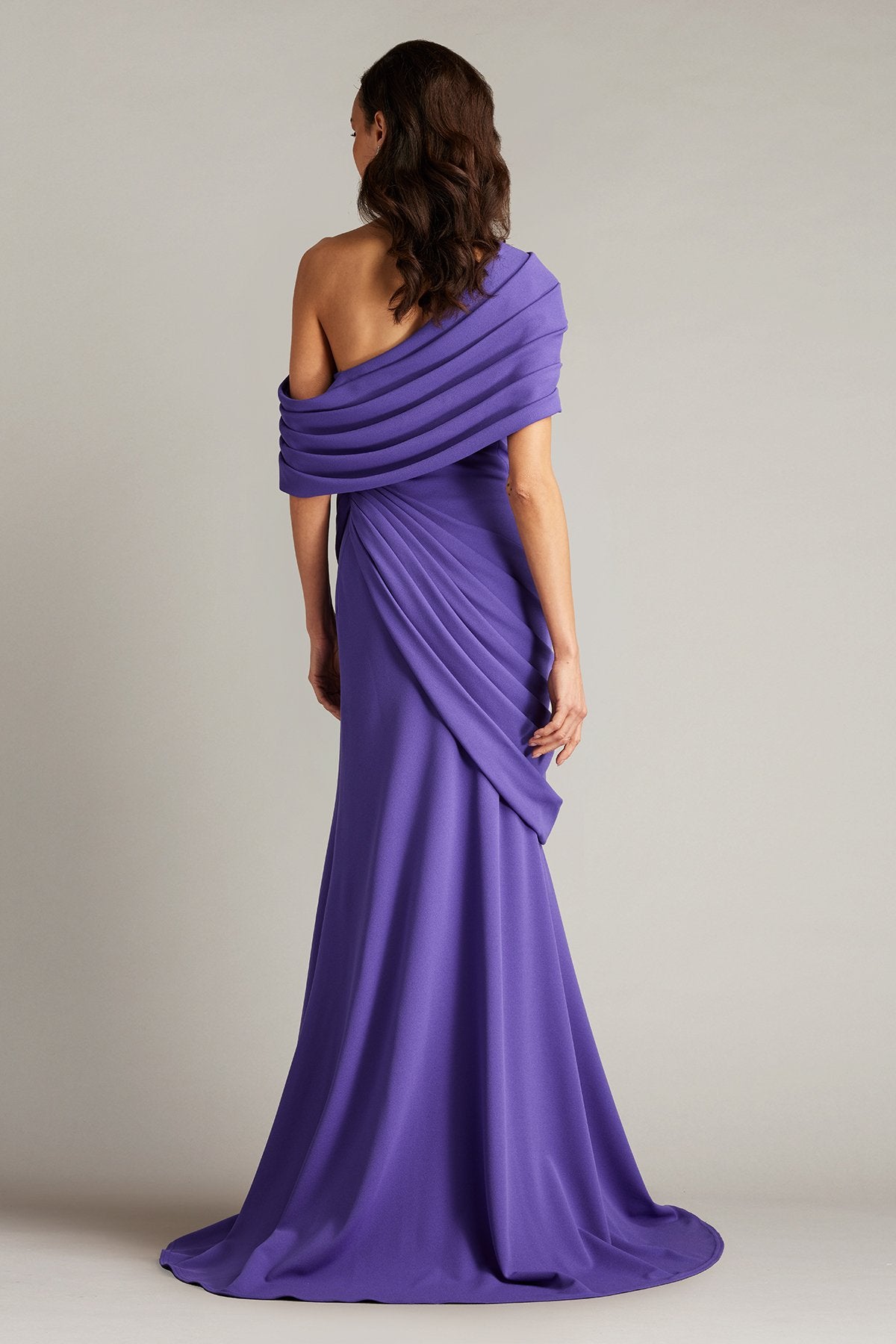Prewitt Pleated Drape Gown