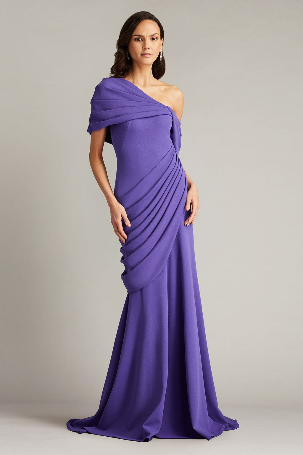 Prewitt Pleated Drape Gown