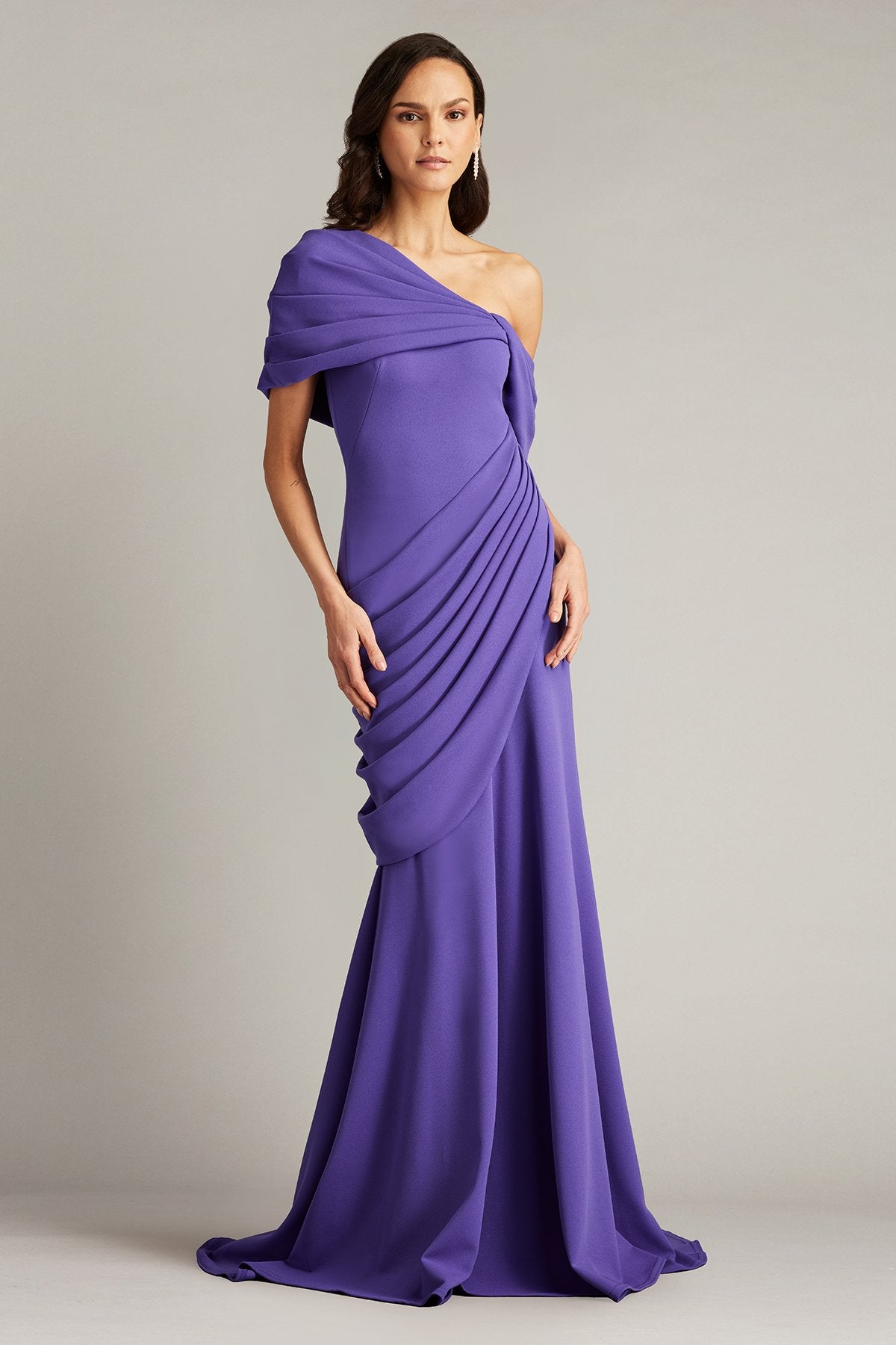 Prewitt Pleated Drape Gown