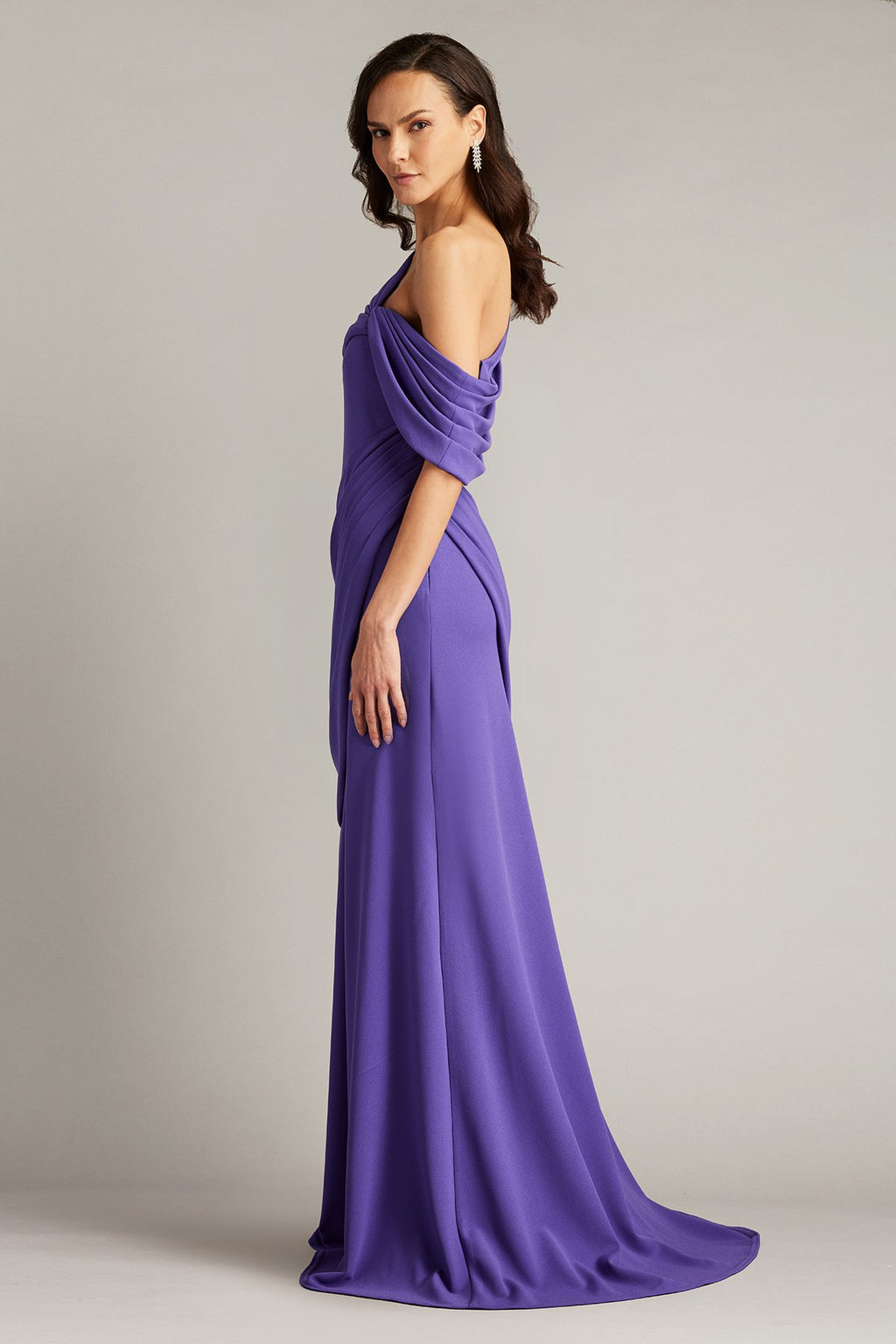 Prewitt Pleated Drape Gown