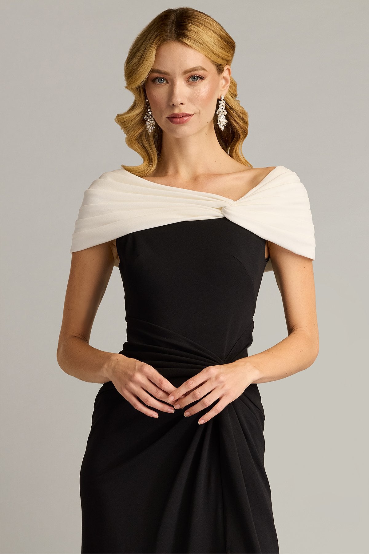 petite dress 10 Best Fall Dresses on Sale Before October Prime Day 2025 Chiffon Overlay Cold Shoulder double_points_mar22 Size:Extra Large