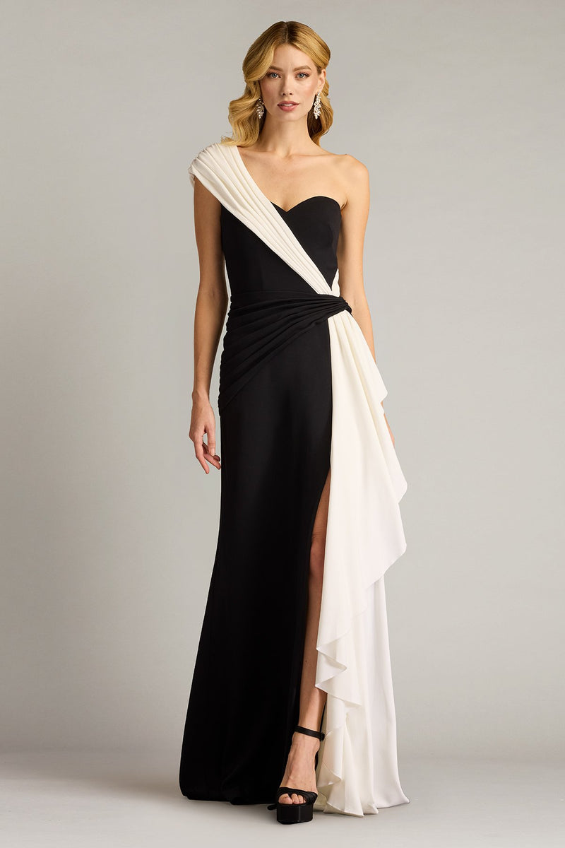 long black off the shoulder dress Zapaka Women Prom with Slit A Line Chiffon BONIXOOM Black Dresses for TTS_TEST UK Size:6