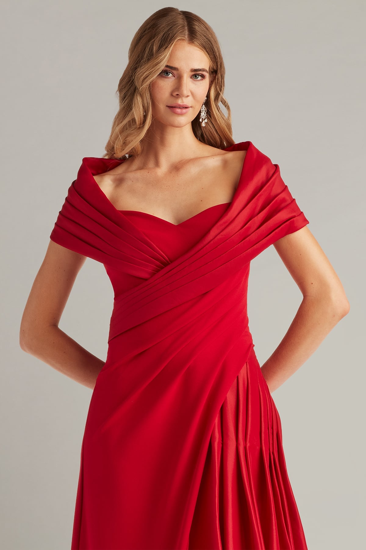 portrait collar cocktail dress Portrait Collar Dress